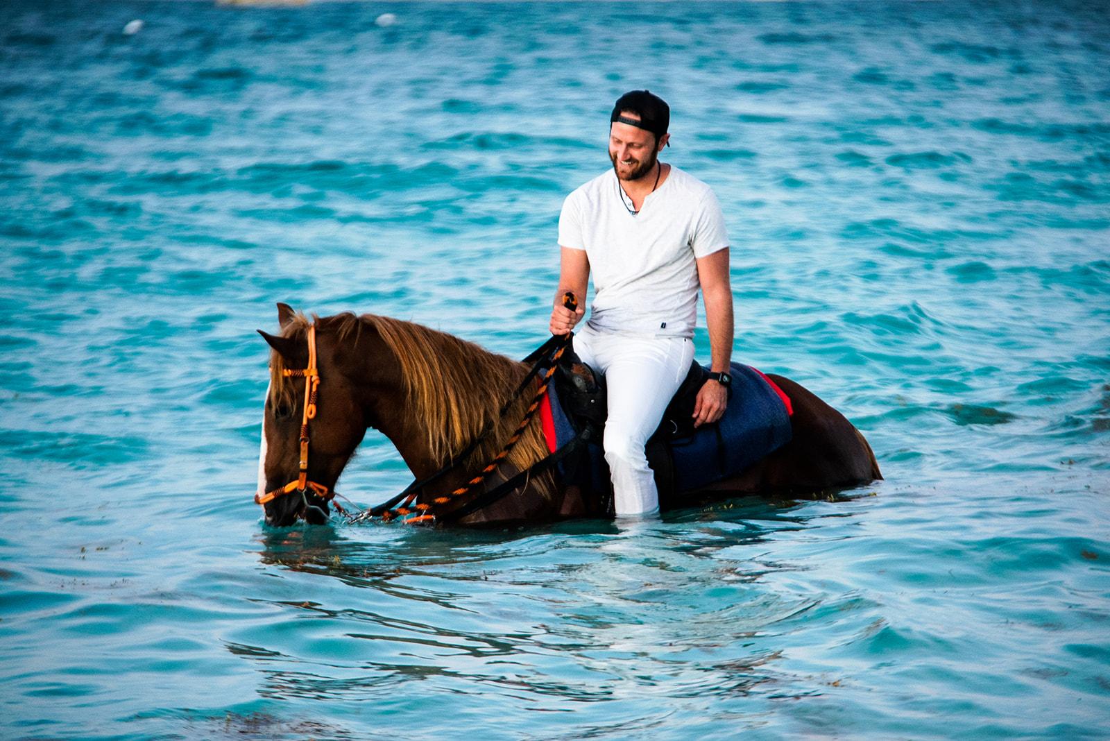 Private Horseback Riding: Exclusive Beach & Ocean Experience – Turks and Caicos