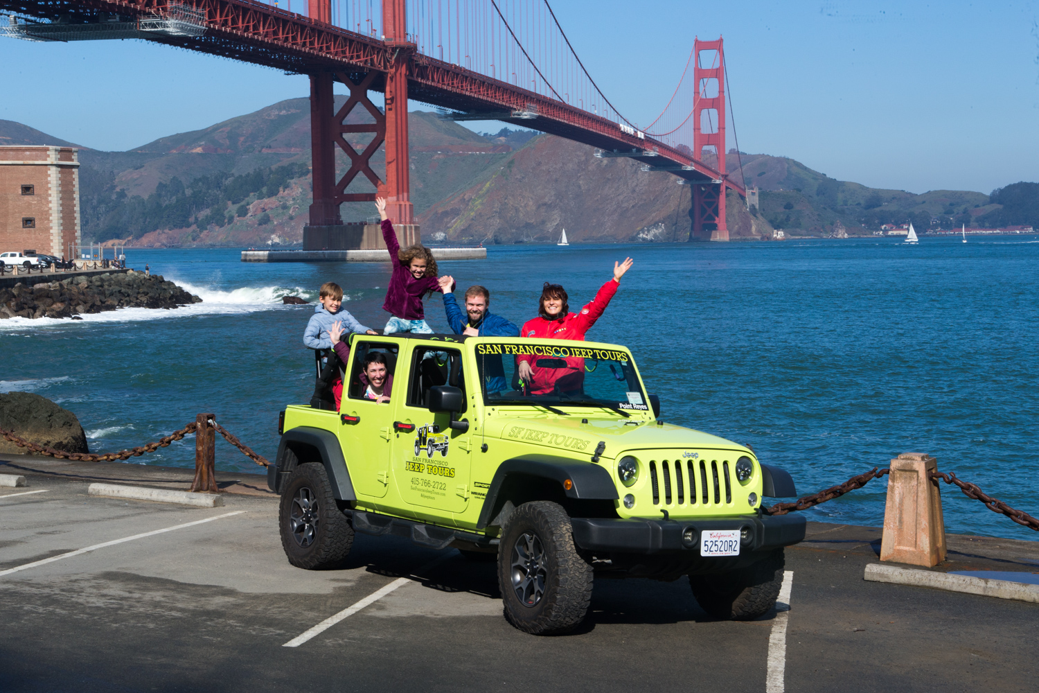 Private San Francisco Highlights Tour by Open-Top Jeep – San Francisco, California