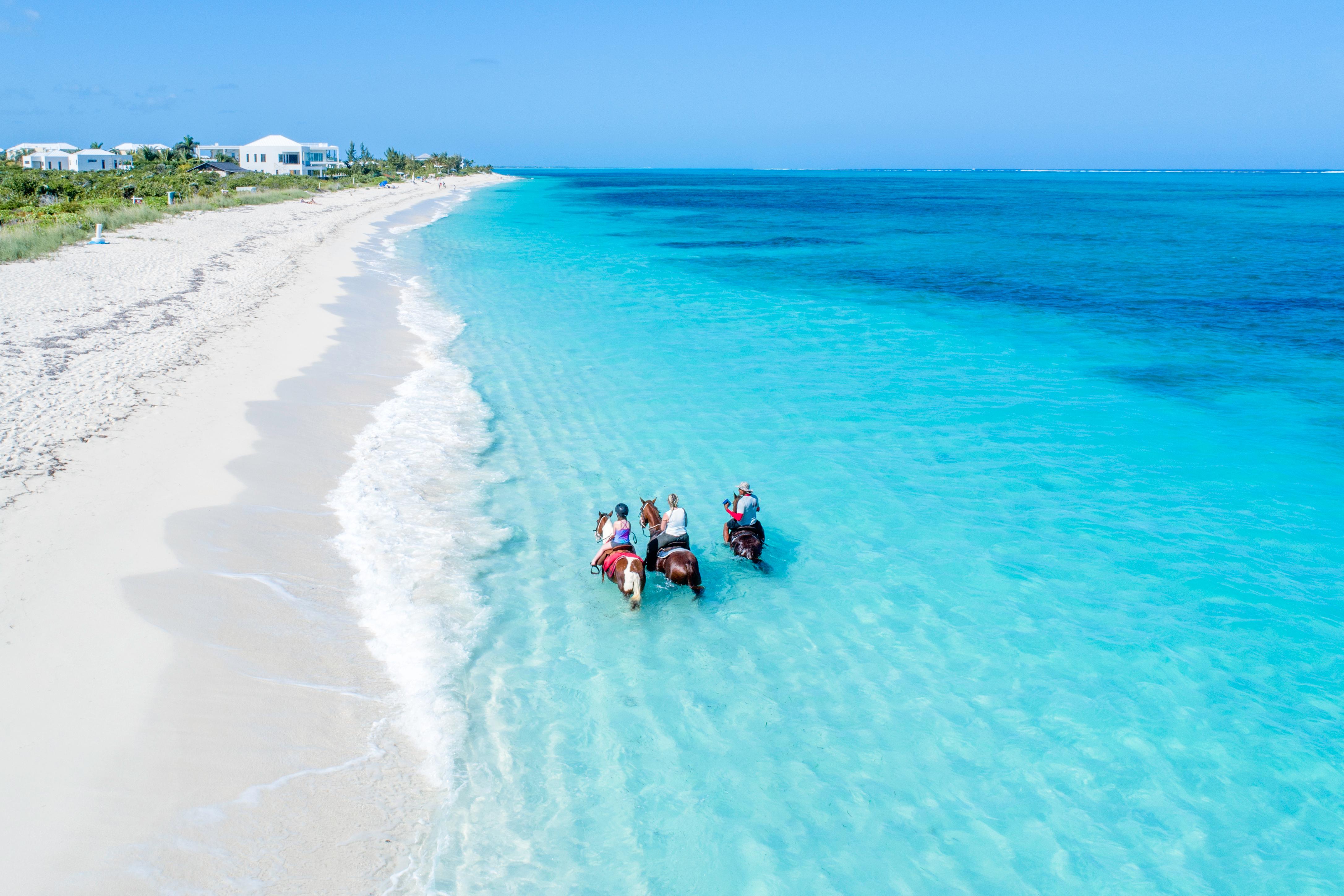 Providenciales: Beach and Ocean Horseback Riding Adventure – Turks and Caicos