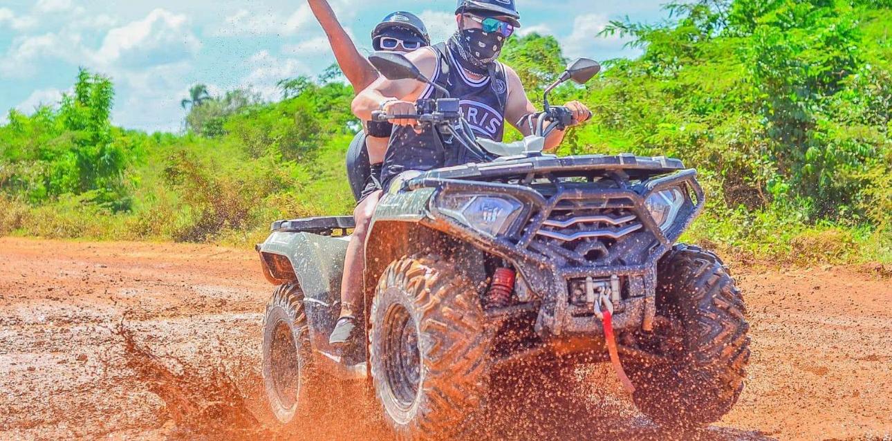 Punta Cana ATV Adventure: Beach & Cenote Tour with Pickup – Punta Cana, Dominican Republic