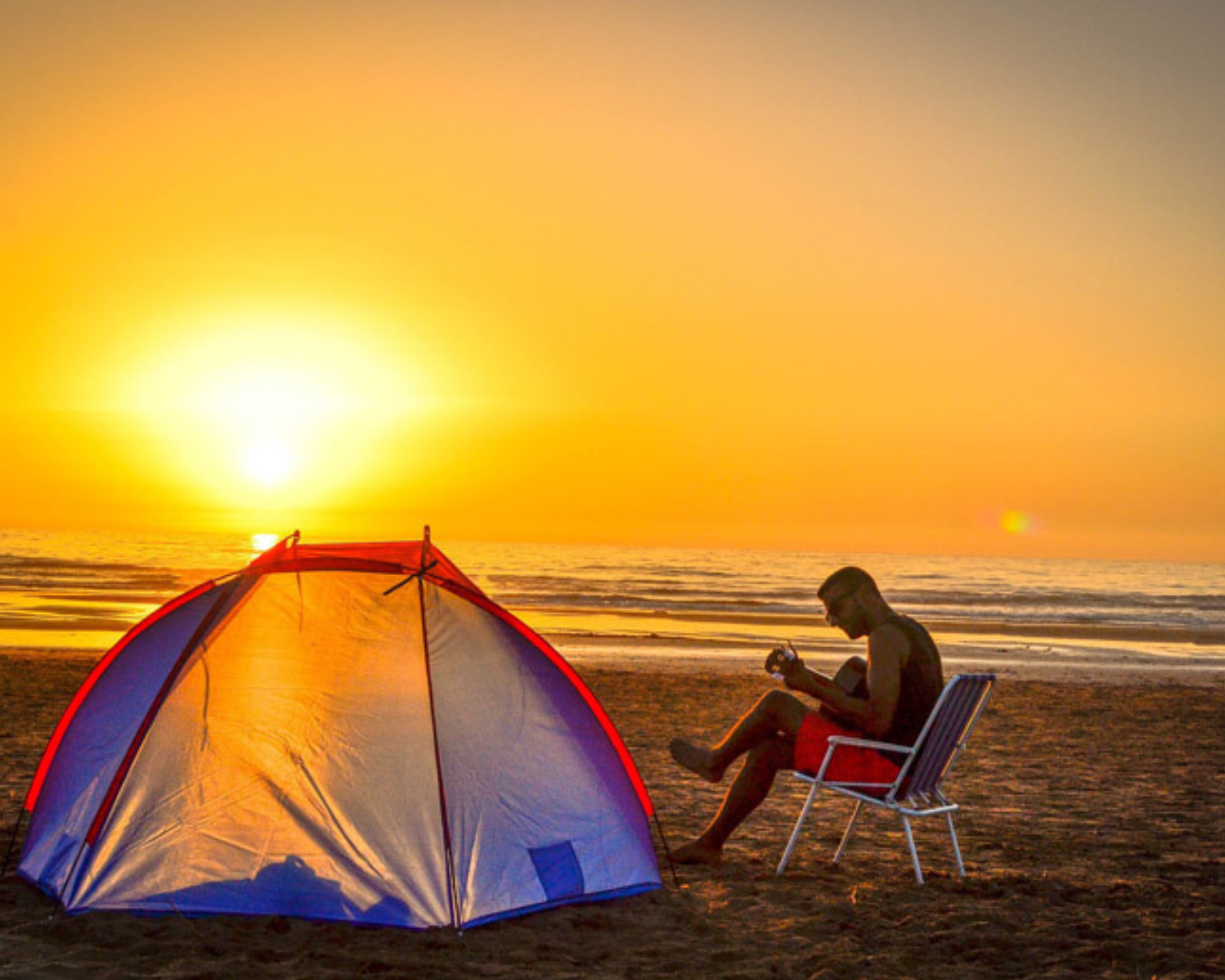 Punta Cana: Beach Camping with Dinner and Drinks – Punta Cana, Dominican Republic