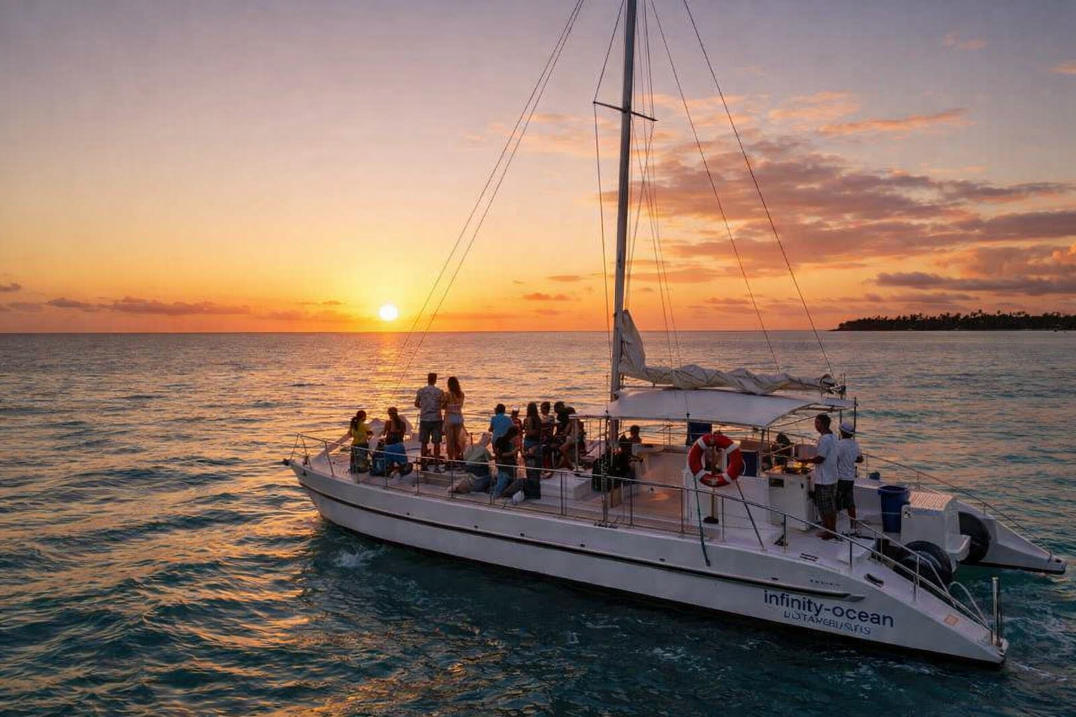 Punta Cana Catamaran Sunset Cruise with BBQ, Drinks & Views – Punta Cana, Dominican Republic