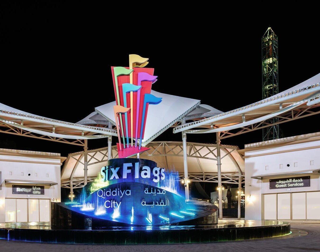 Qiddiya Six Flags Entry Tickets – Riyadh’s Latest Attraction – Saudi Arabia