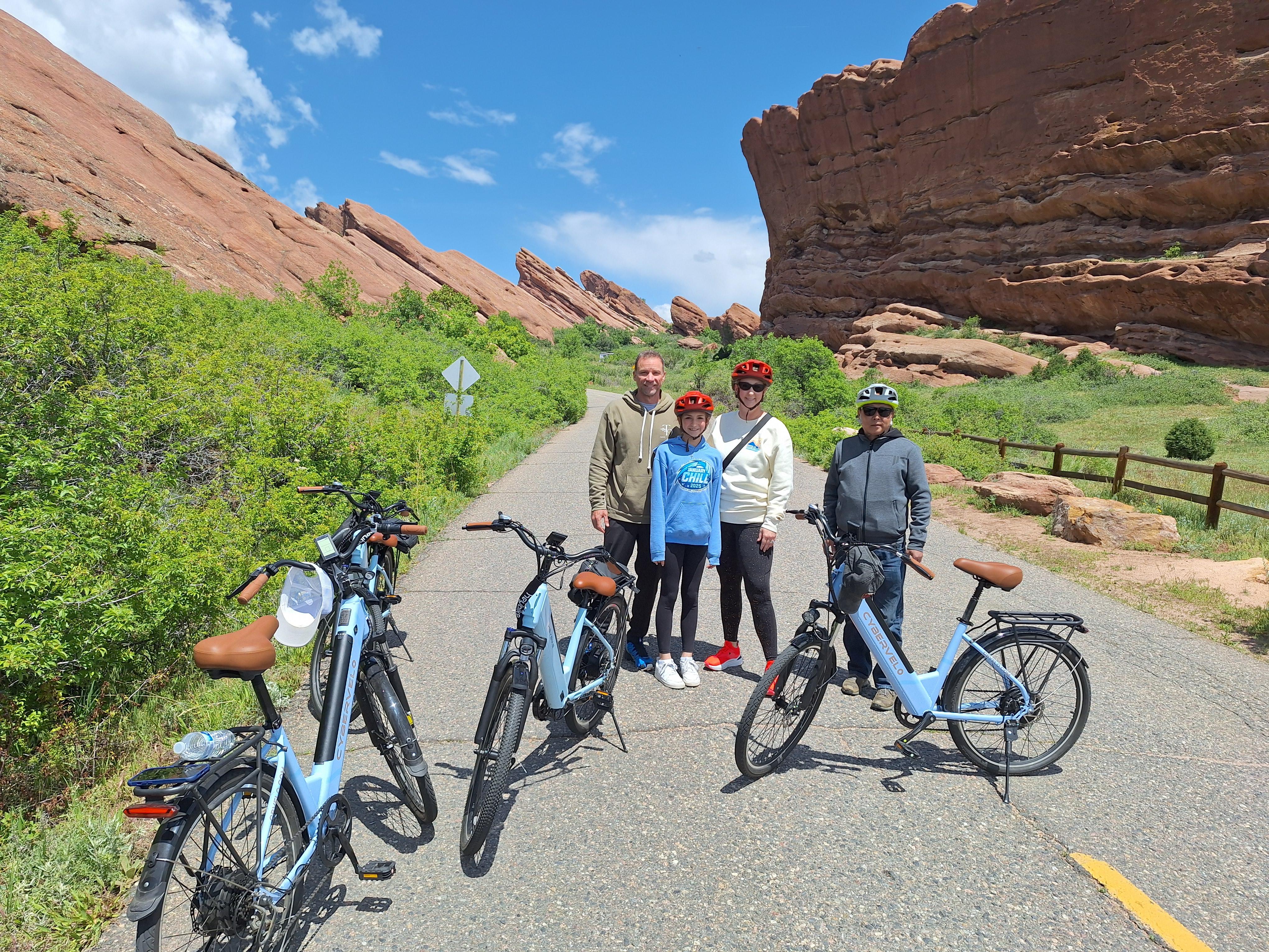 Red Rocks and Dinosaur Ridge on E-Bike Tour – Denver, Colorado