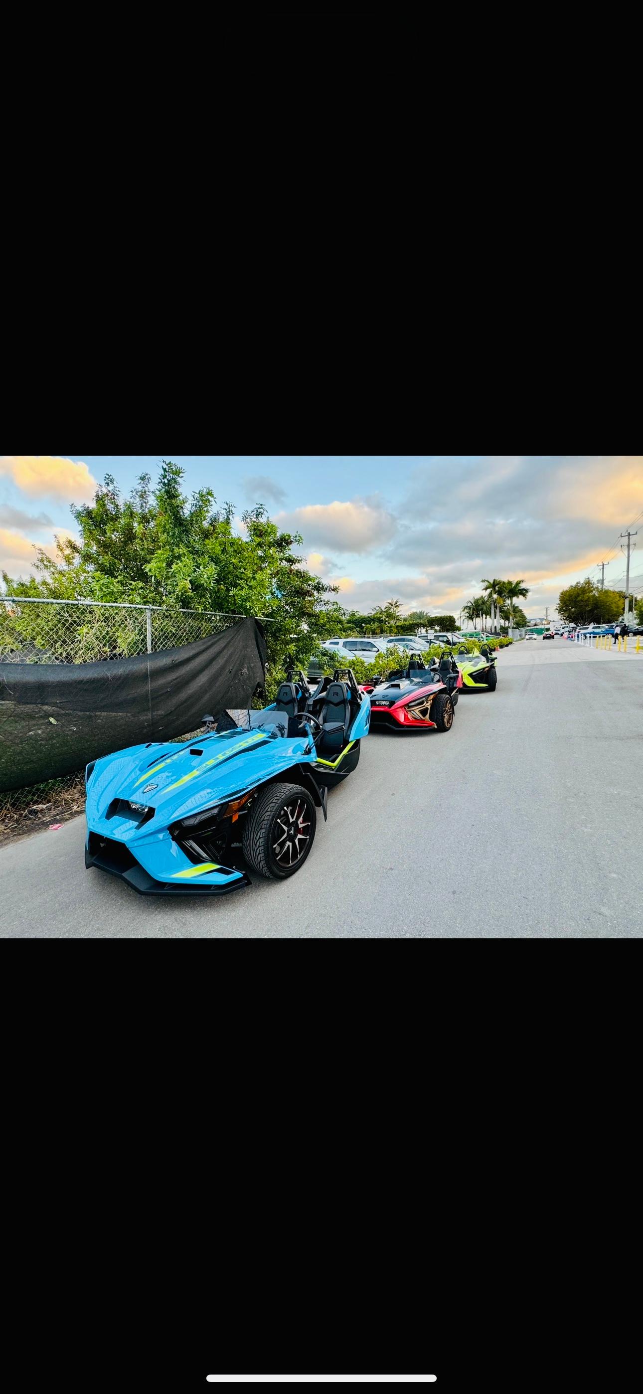 Rent a Polaris Slingshot in Miami – 1 to 24 Hours – Miami, Florida