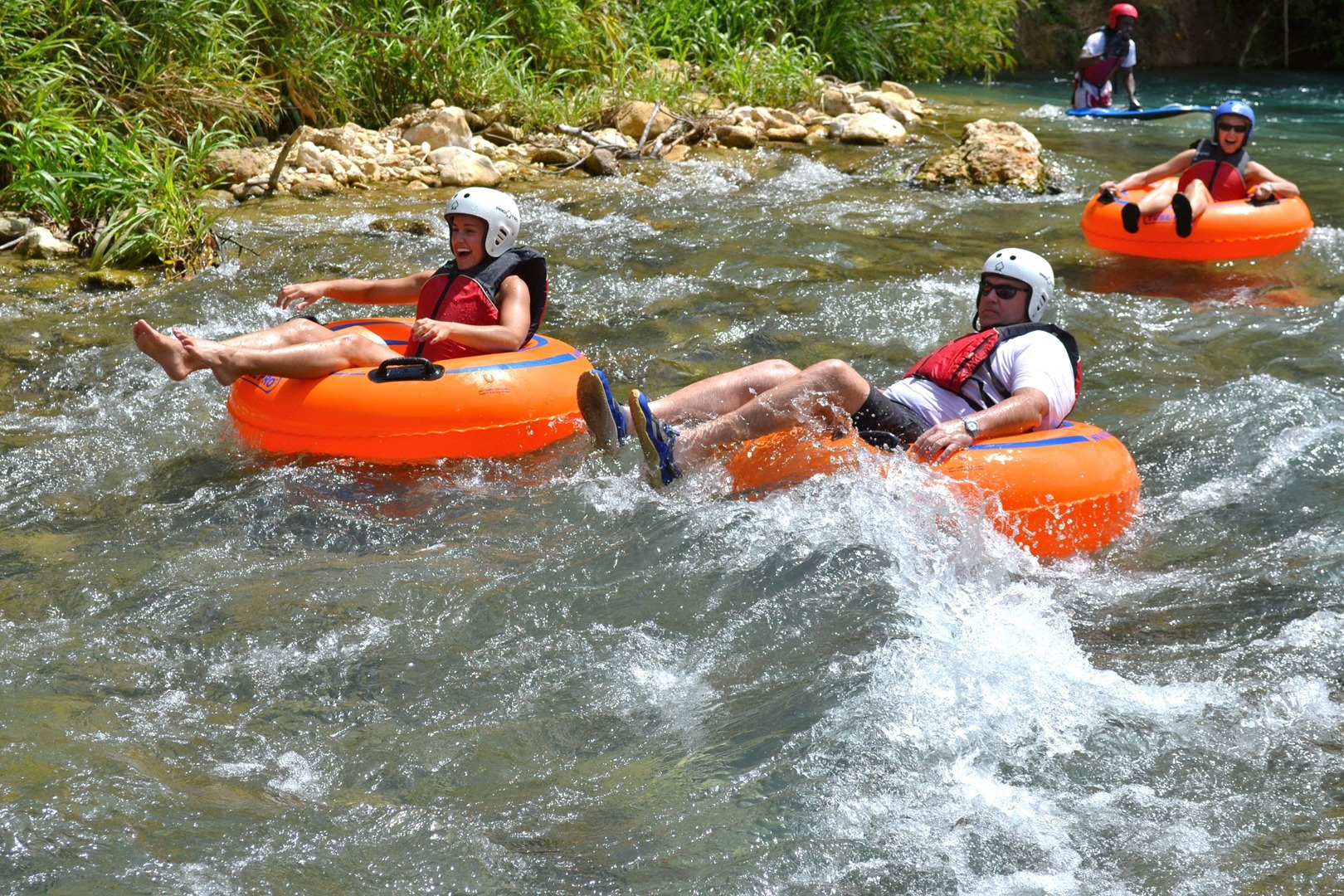 River Rapids Jungle River Tubing Adventure – Rio Bueno, Jamaica