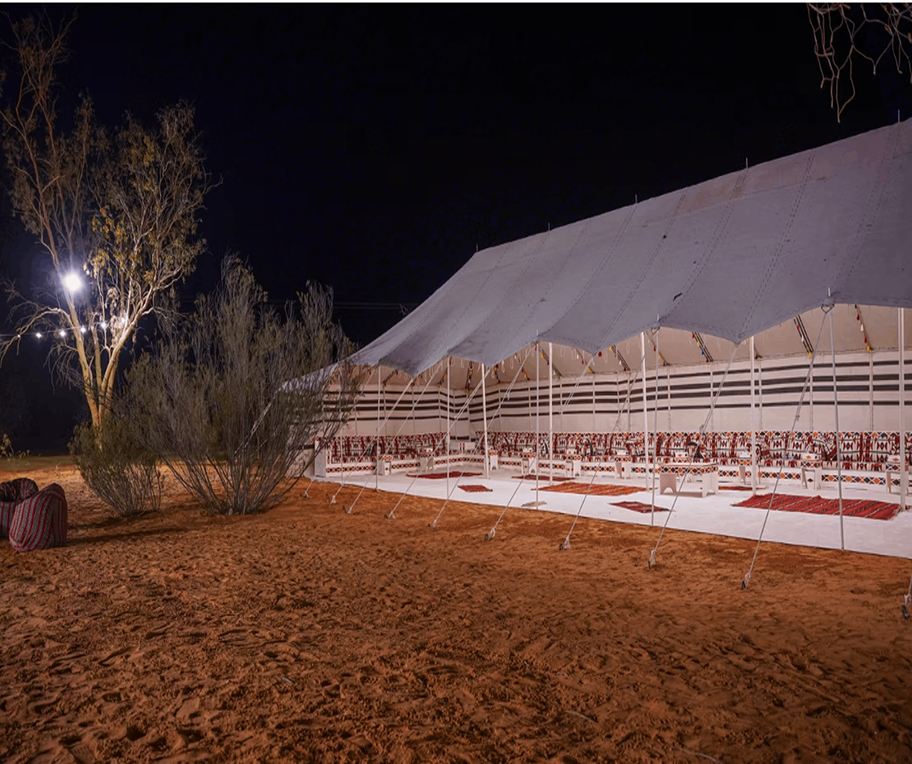 Riyadh: Desert Camp with Camel Ride, Dinner, and DJ – Saudi Arabia