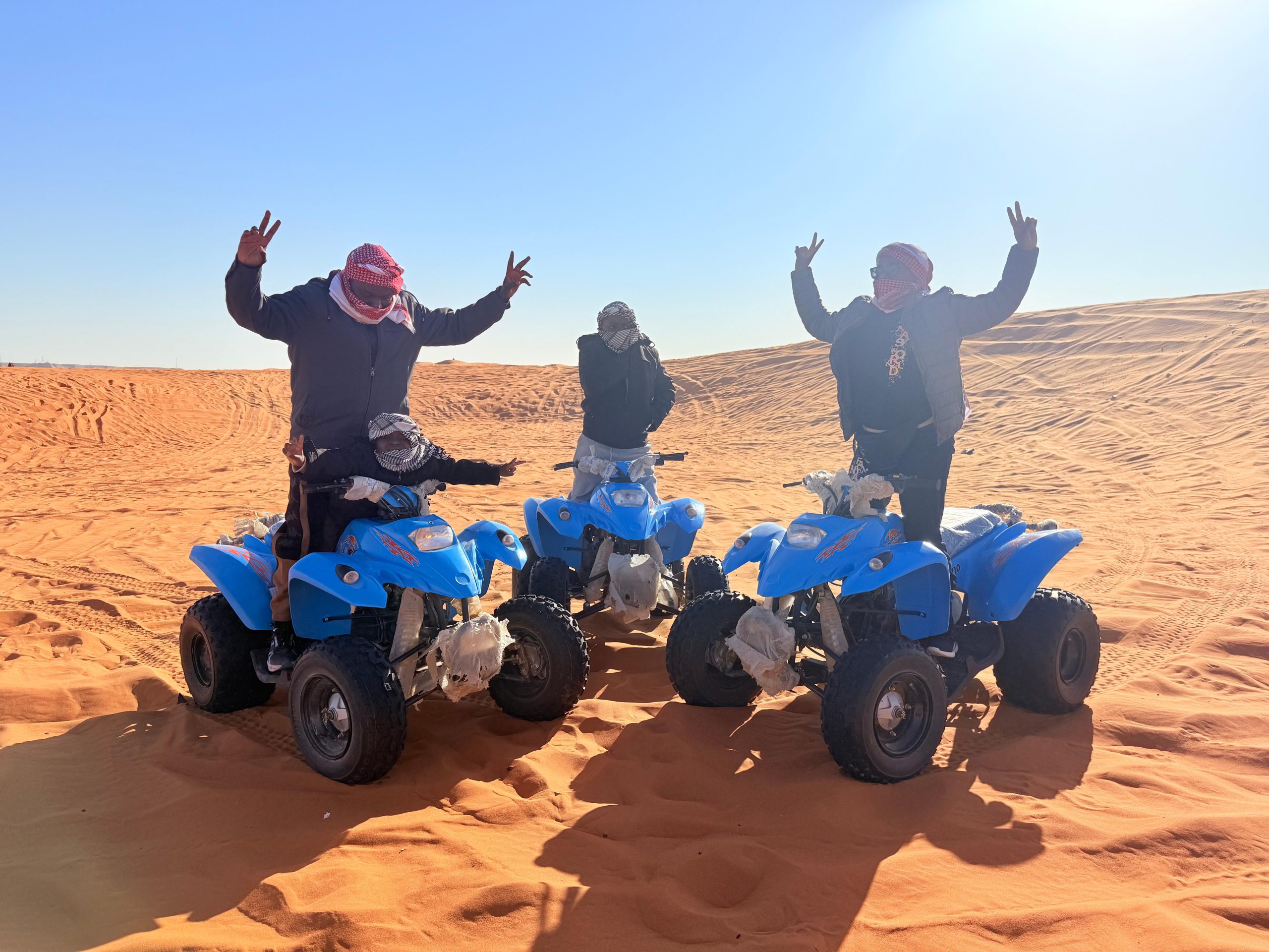 Riyadh: Red Sand Desert walk Tour With Quad Bike – Saudi Arabia