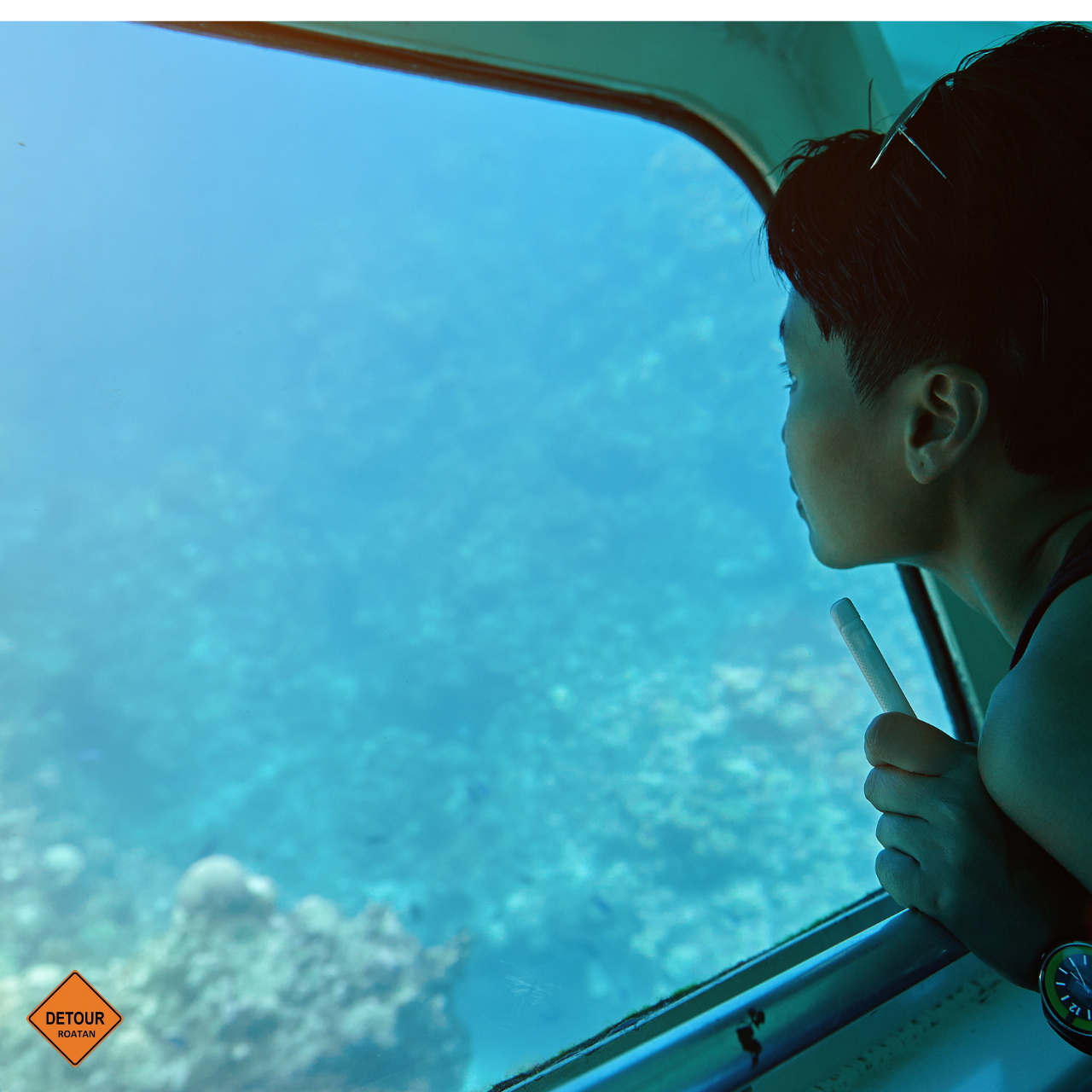 Roatan: Glass Bottom Boat Tour & Transportation – Honduras