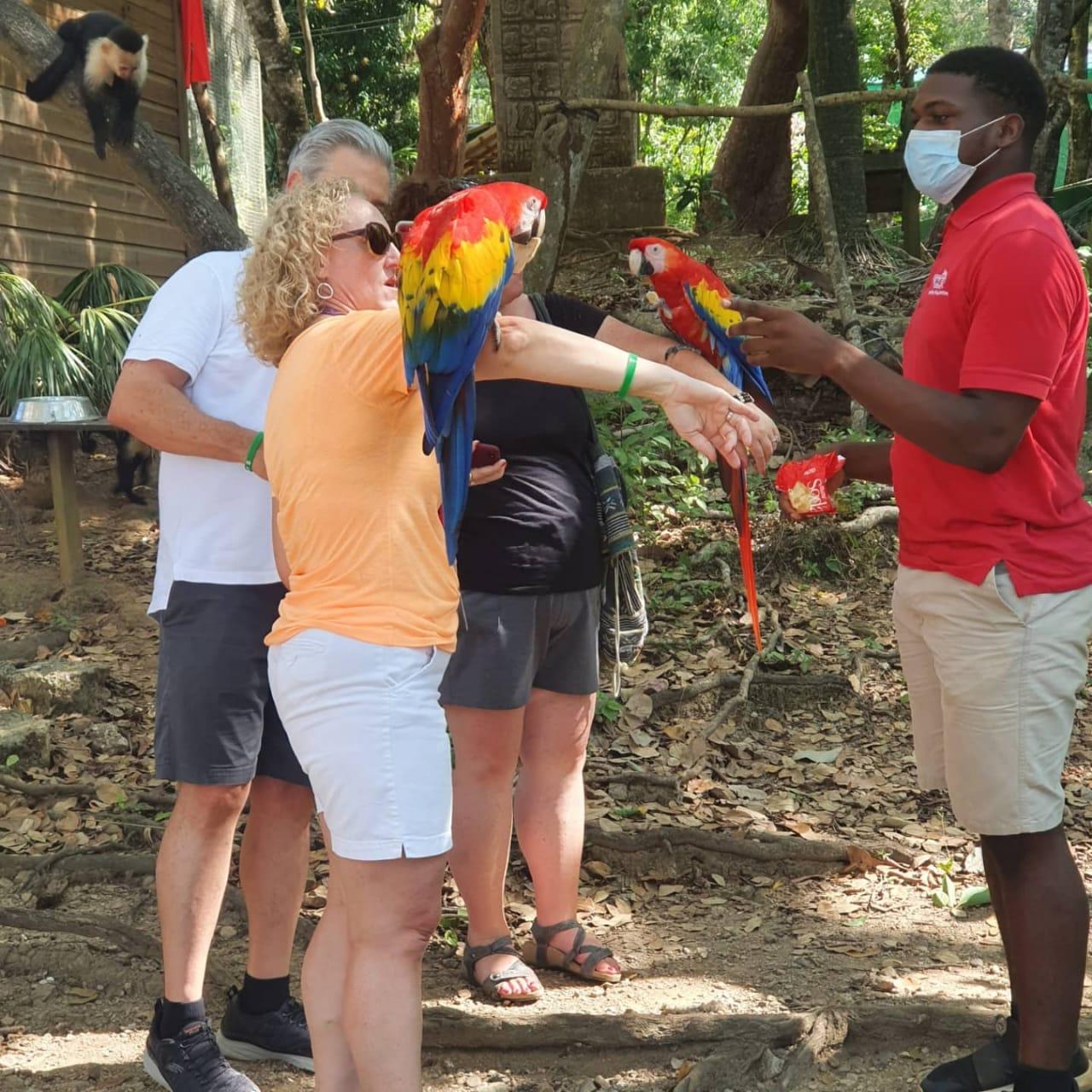 Roatan Kid friendly:Sloth Butterfly Garden Iguana farm – Honduras