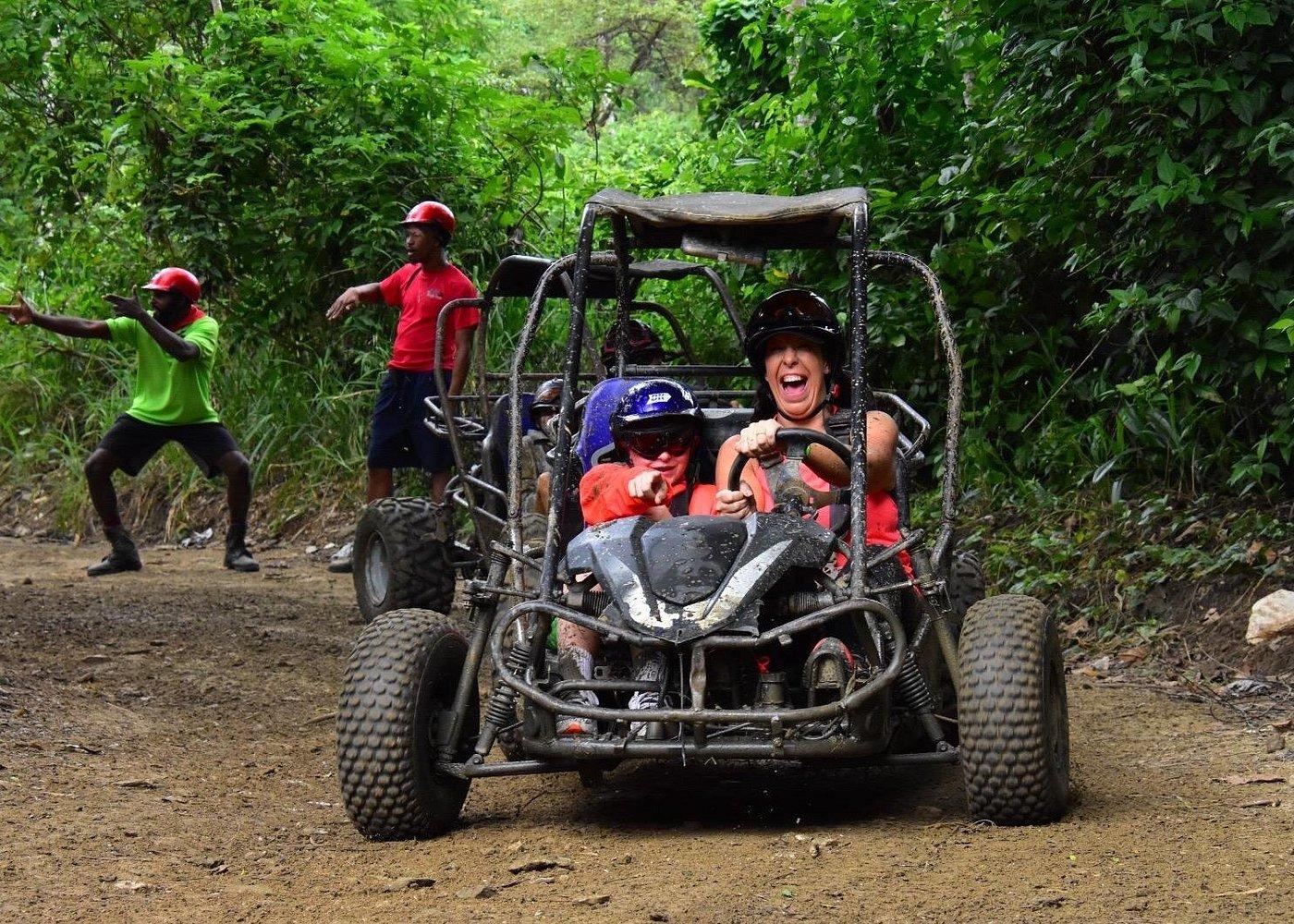 Roatan: Zipline ATV Buggy Tour with Wildlife & Private Beach – Honduras