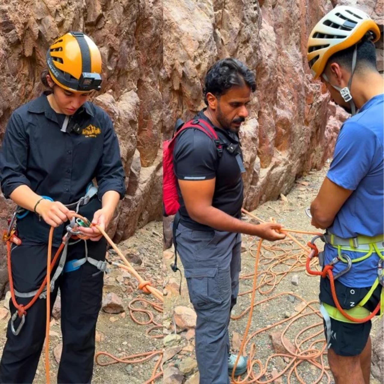 Rock Climbing Experience in Madinah – Saudi Arabia