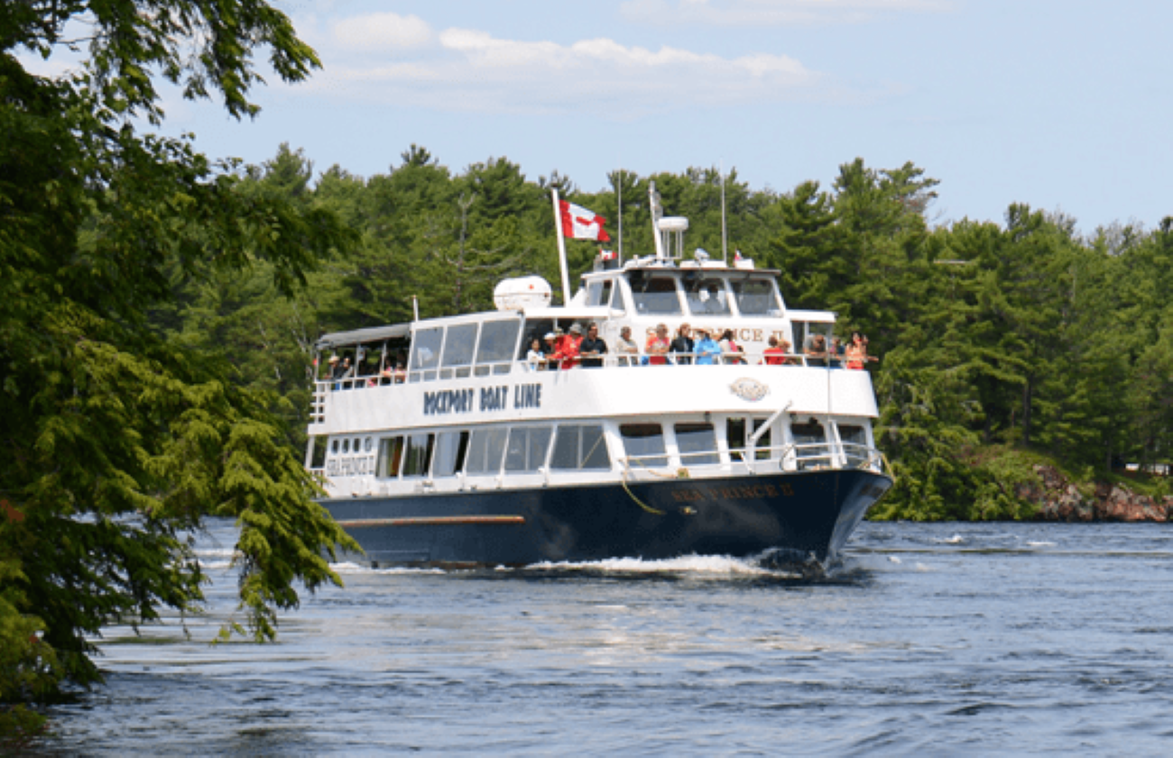Rockport, ON: 1000 Islands/Boldt Castle Sightseeing Cruises – 1000 Islands International Bridge, Canada