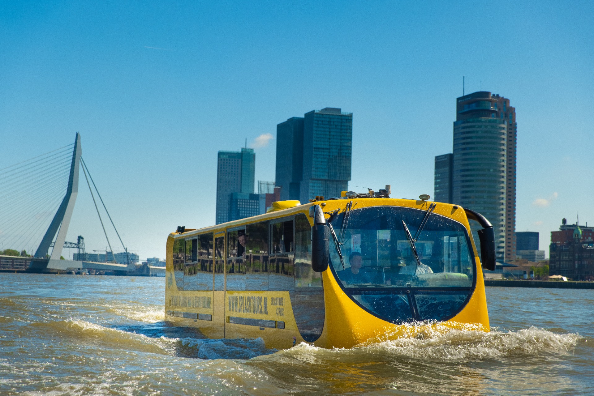 Rotterdam: 1-Hour Sightseeing Splash Tour – Rotterdam, Netherlands