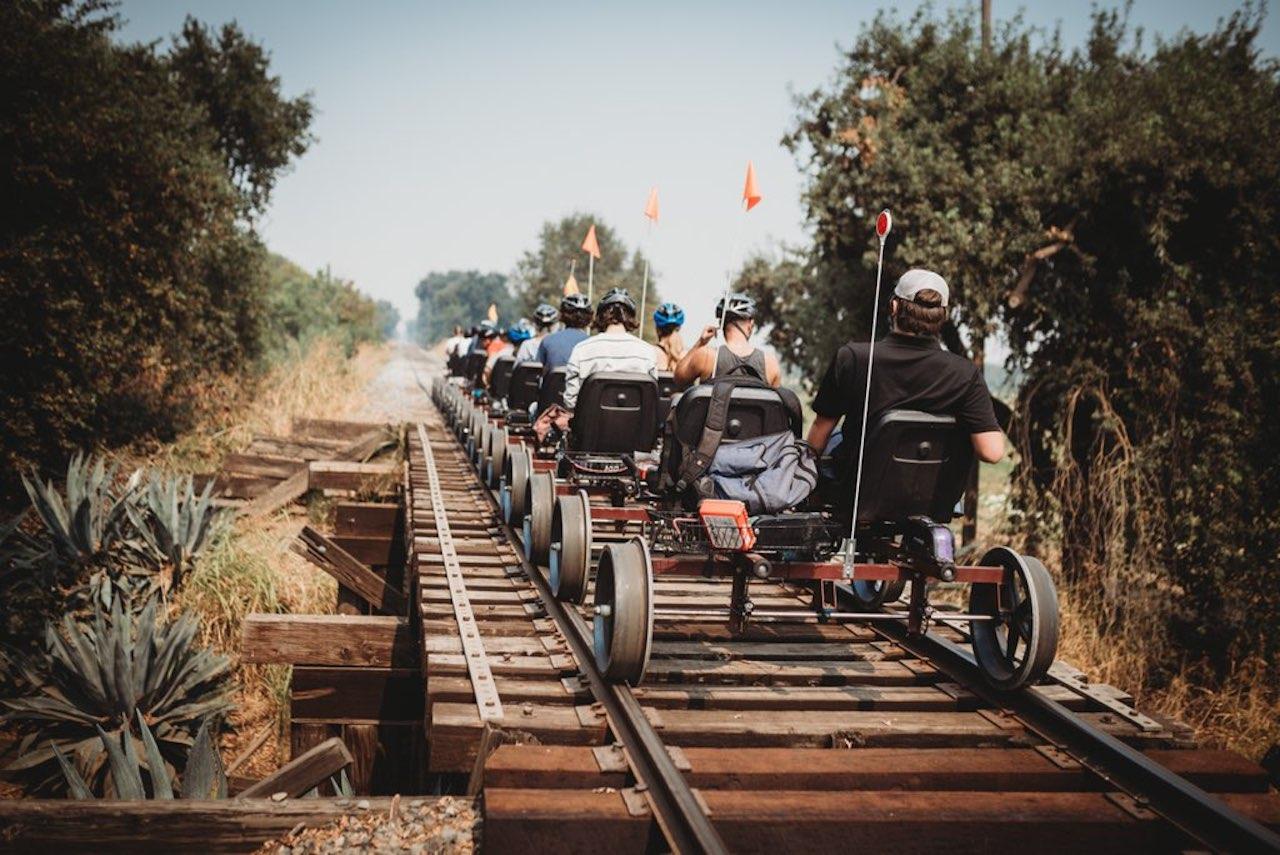Sacramento: Yolo Countryside Guided Rail Bike Tour – Sacramento, California