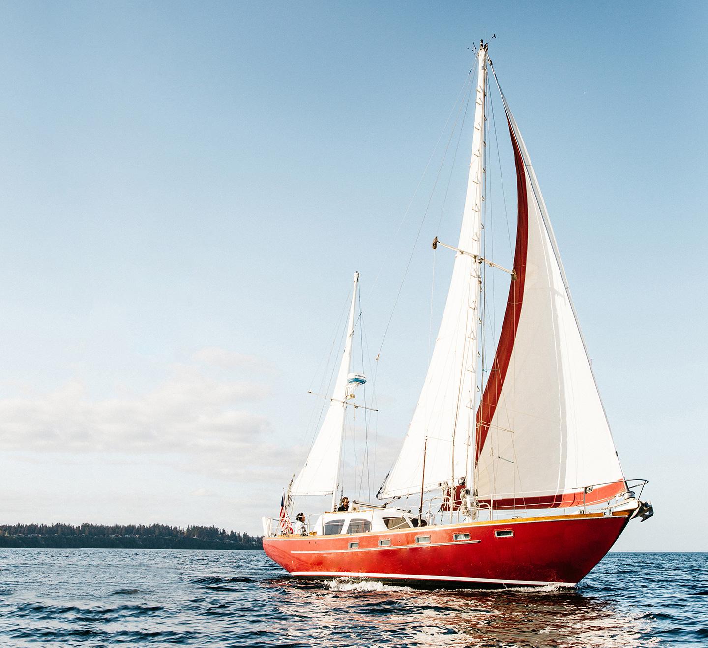 Sail Bainbridge Island & Seattle Waters – Classic Sailboat – Seattle, Washington