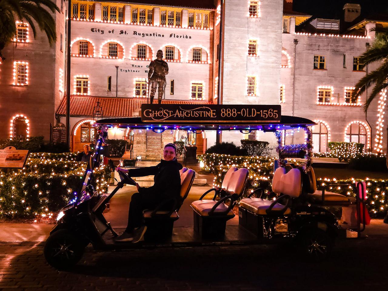 Saint Augustine Nights of Lights EV Ride – St. Augustine, Florida