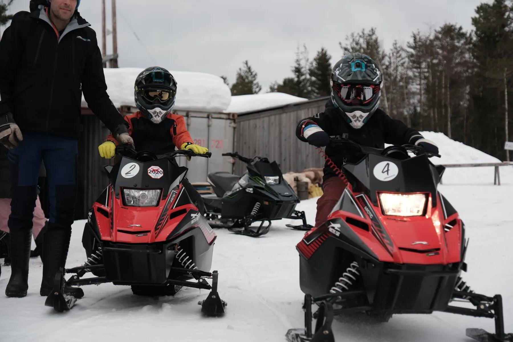 Sälen: Mini Snowmobile Adventure on Private Track – Sälen, Sweden
