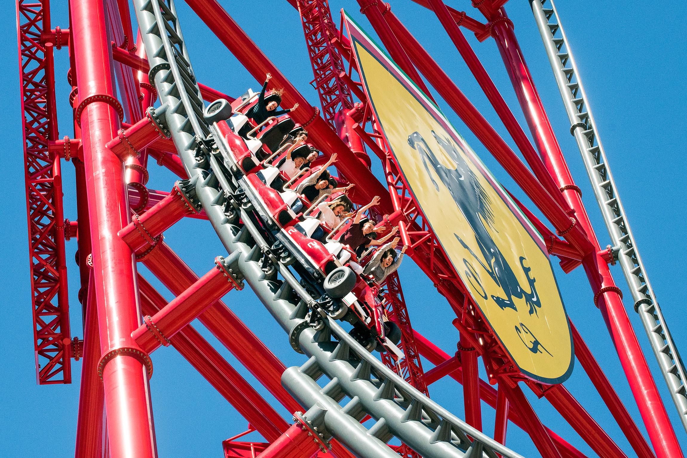 Salou: PortAventura Ferrari Land Admission Ticket – La Pineda, Spain