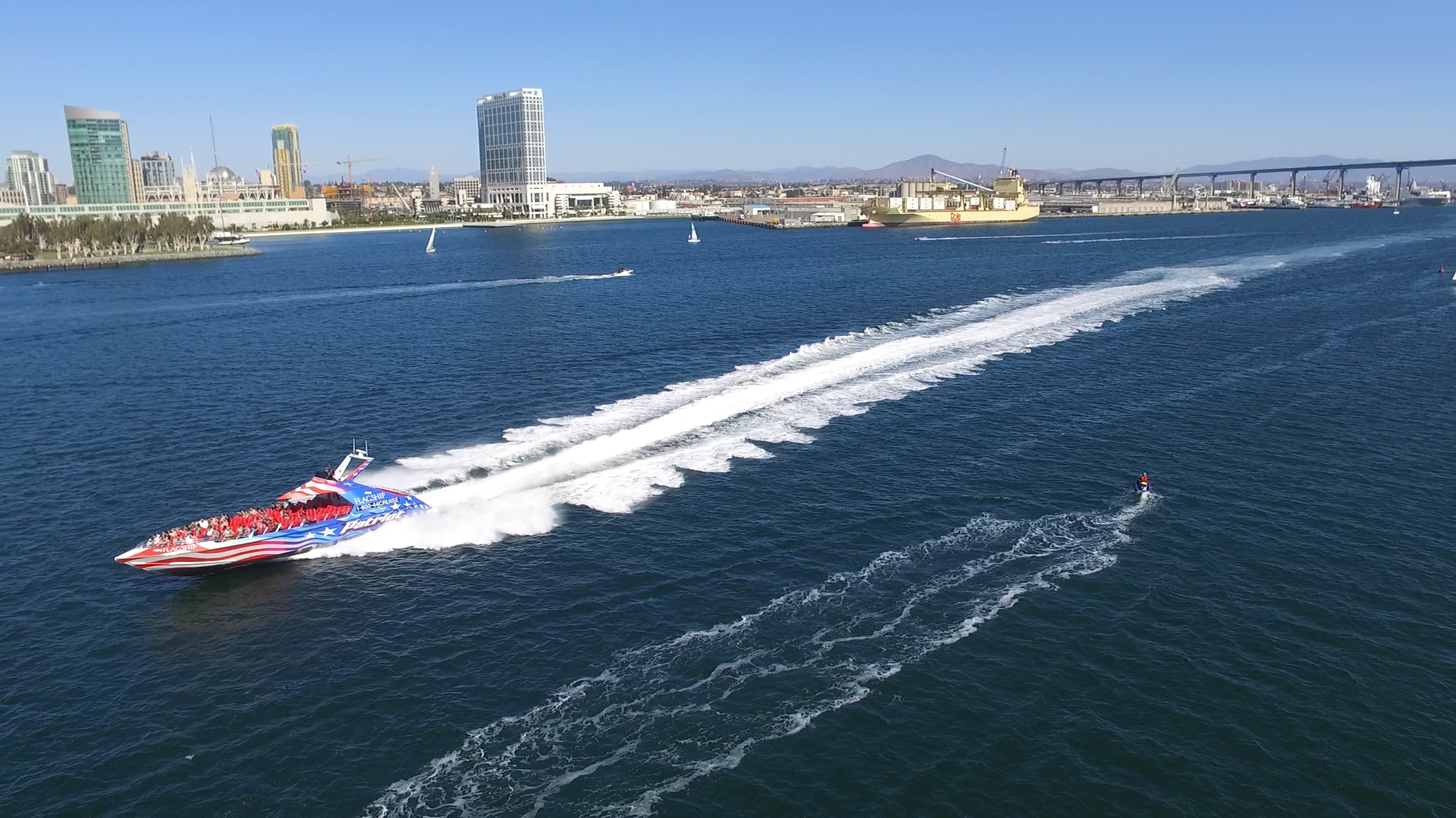San Diego: Patriot Jet Boat Thrill Ride – San Diego, California