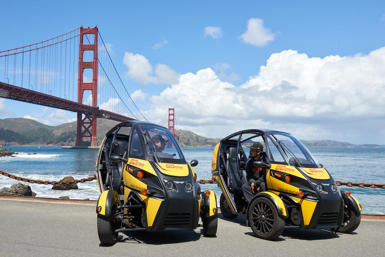 San Francisco: Electric GoCar Tour over Golden Gate Bridge – San Francisco, California