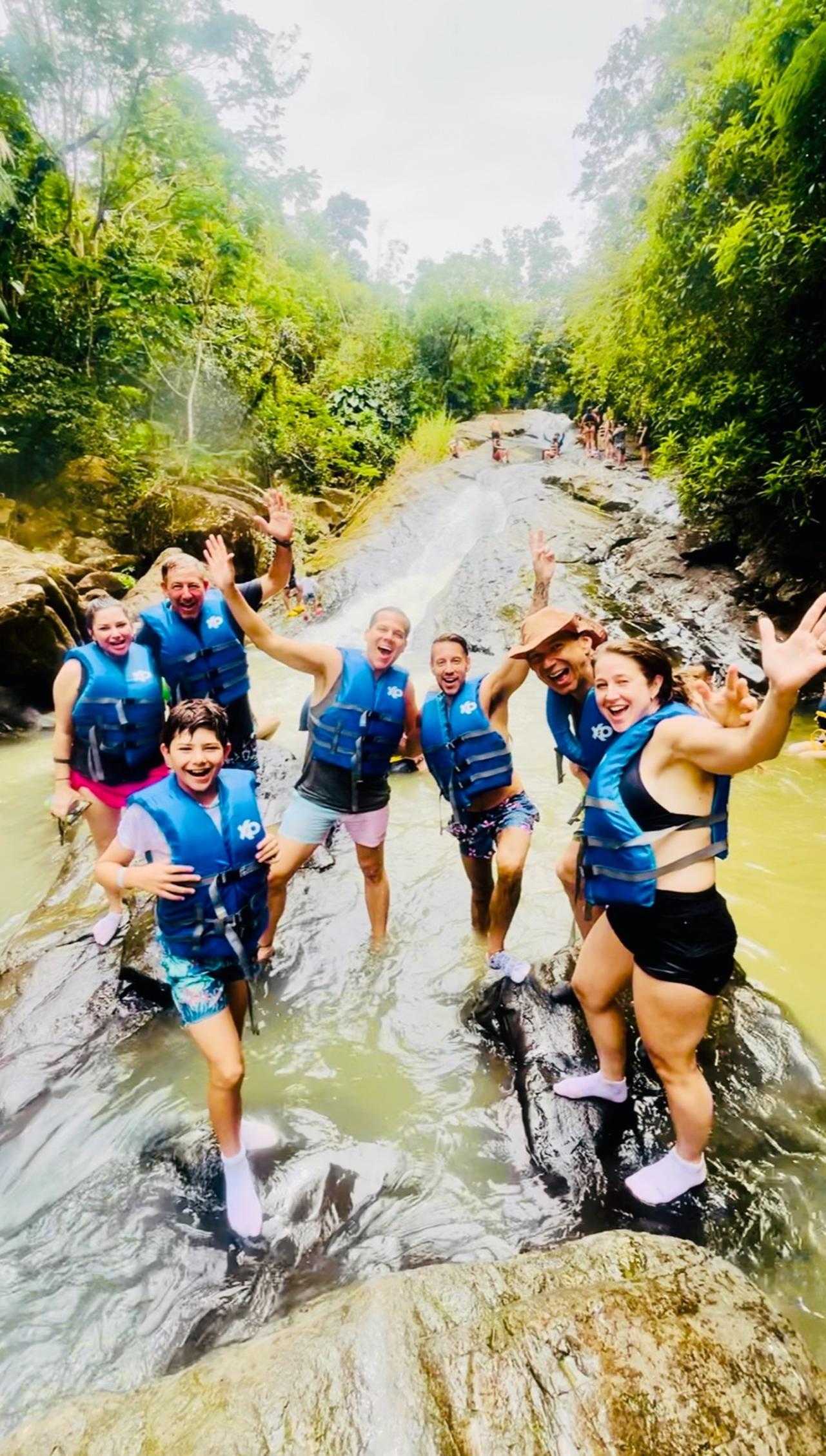 San Juan: Rainforest Waterslides & Beach Tour with Transport – San Juan, Puerto Rico