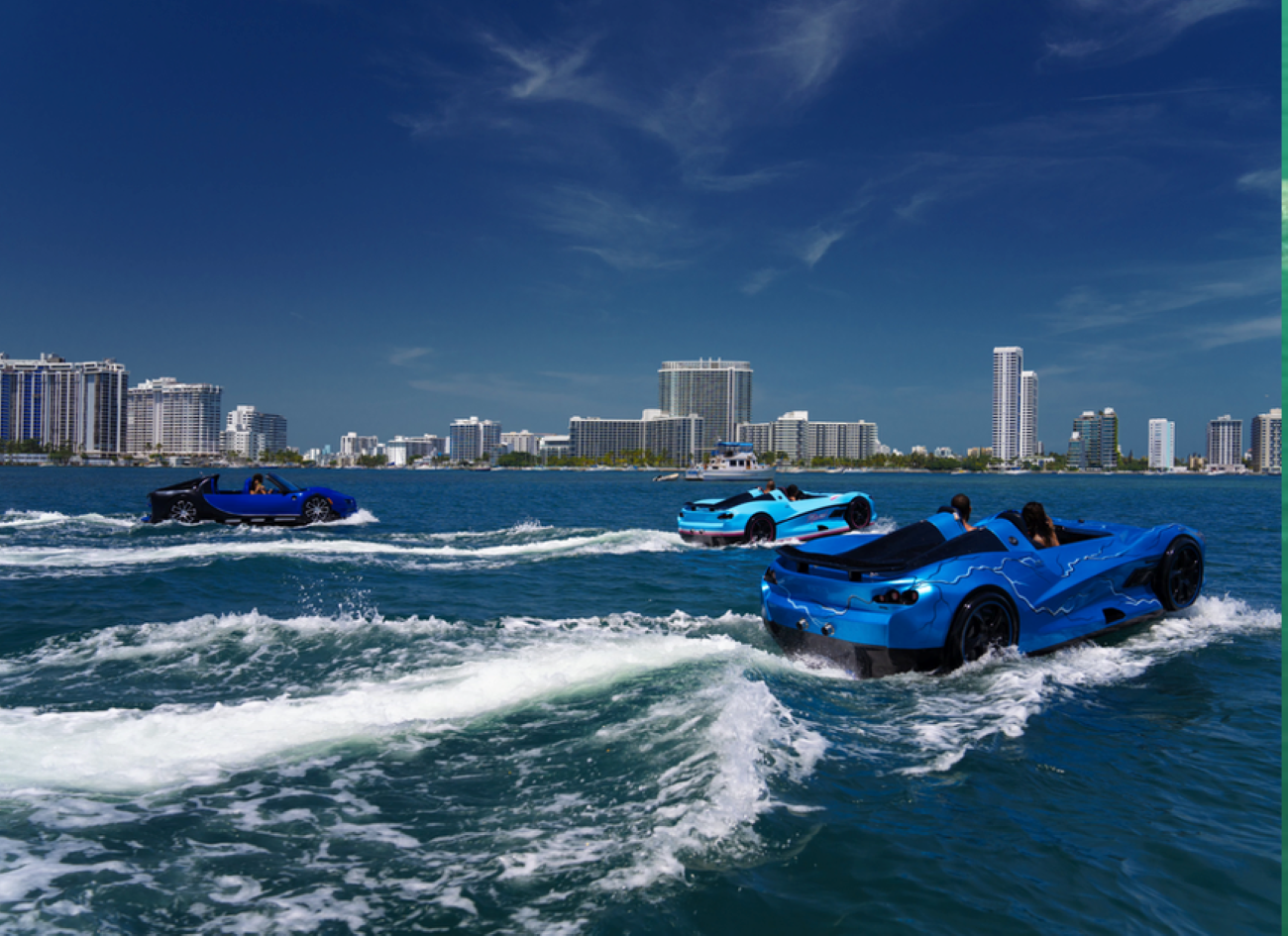 San Juan: WATER JET CAR- Blue McLaren Experience – San Juan, Puerto Rico, Puerto Rico