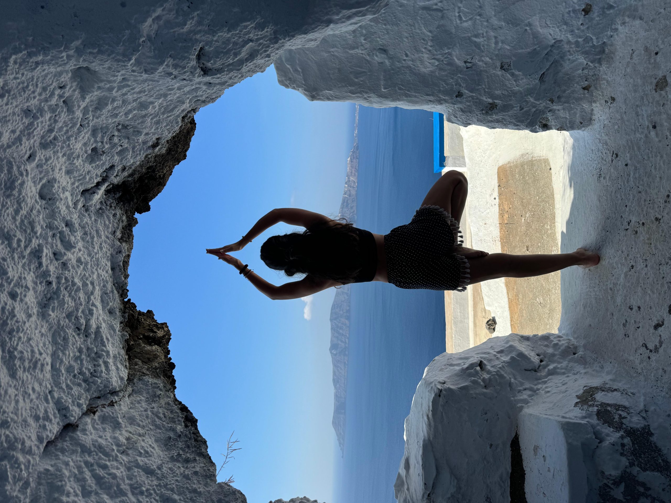 Santorini: Sunrise Yoga Session on the Cliffs – Greece, New York