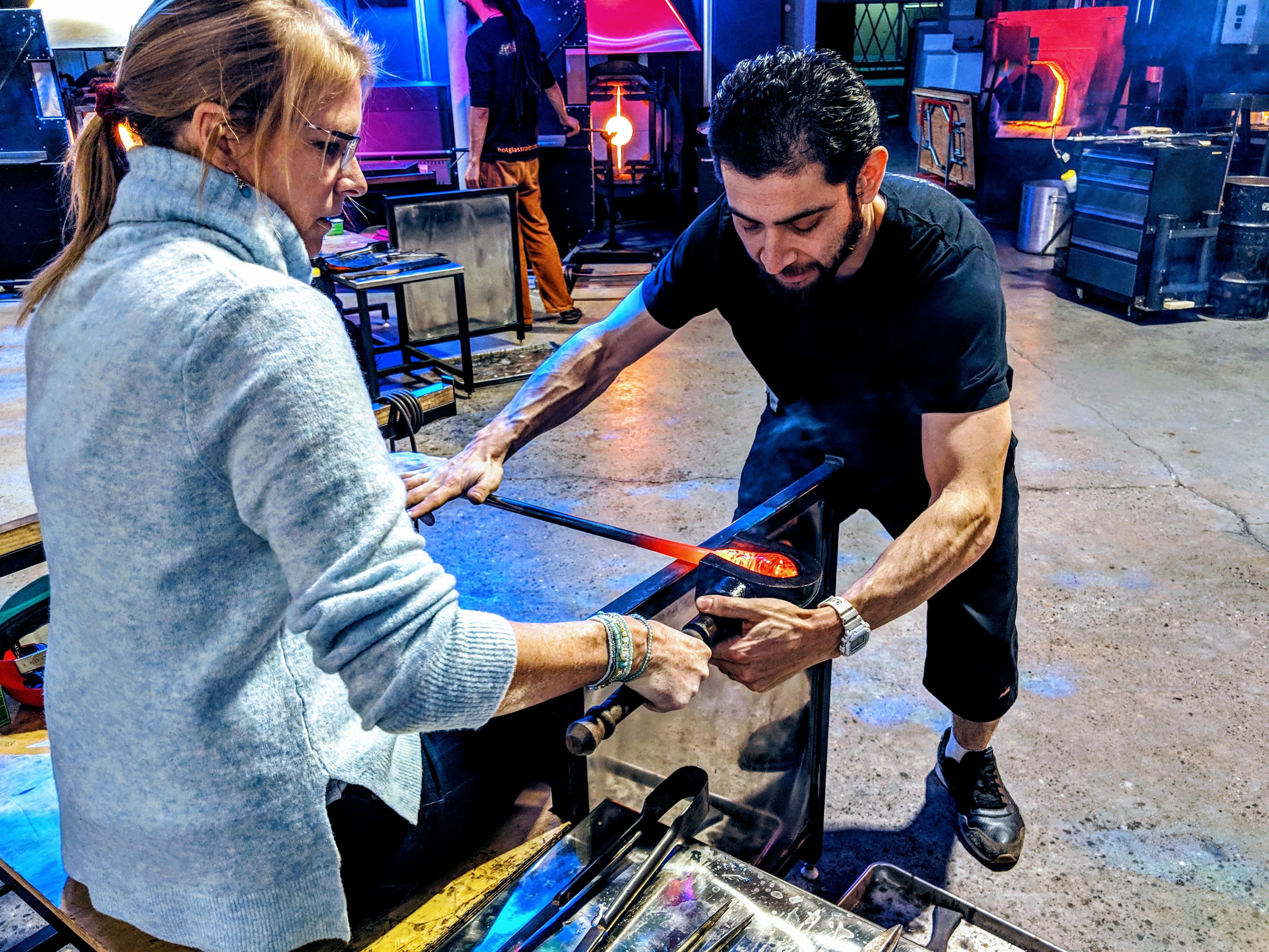 Seattle Glassblowing: Create Your Own, 2 Piece Experience – Seattle, Washington