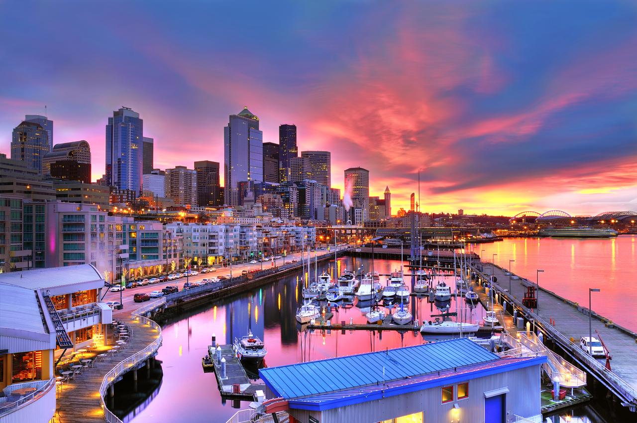 Seattle: Scenic Night Tour with Space Needle & Skywheel – Seattle, Washington