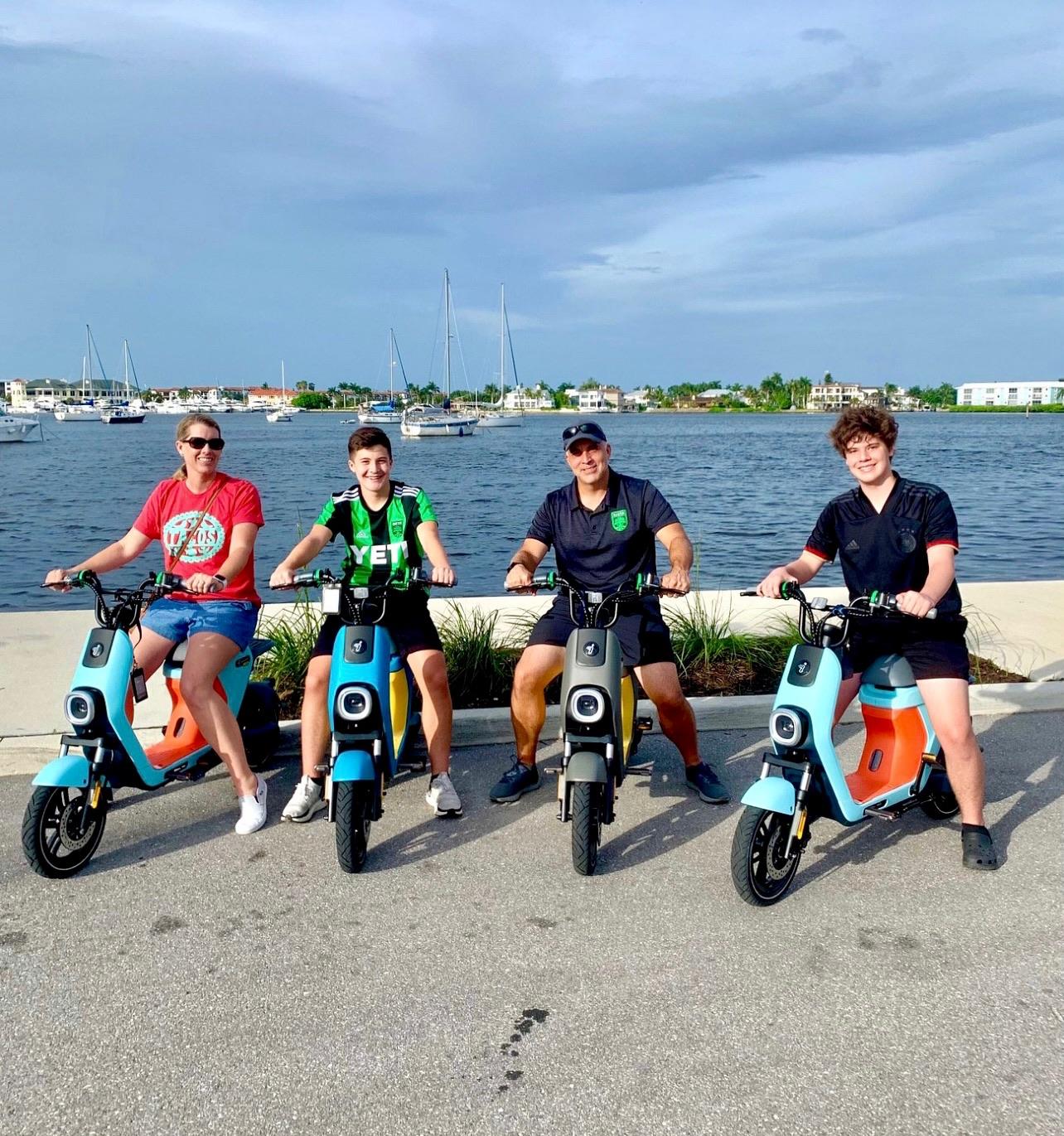 Segway Electric Moped Tour – Fun Activity Downtown Naples – Naples, Florida