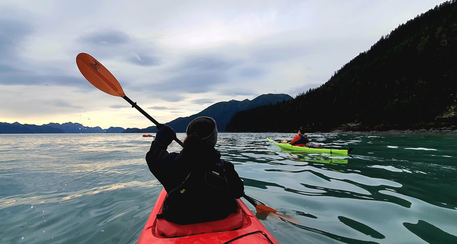 Seward: Kayak to Bridal Veil Falls with Lunch – Seward, Alaska