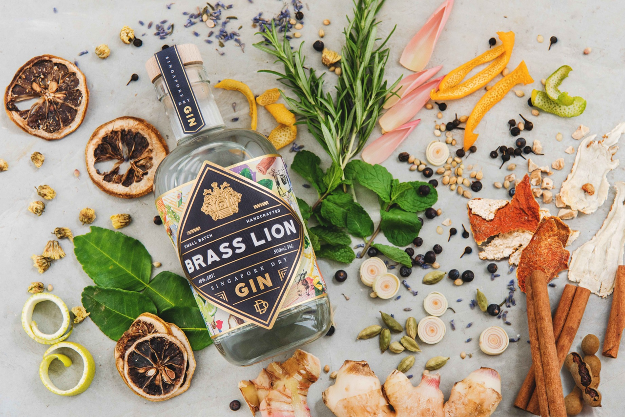 Singapore: Brass Lion Guided Gin Tasting Experience Ticket – Singapore
