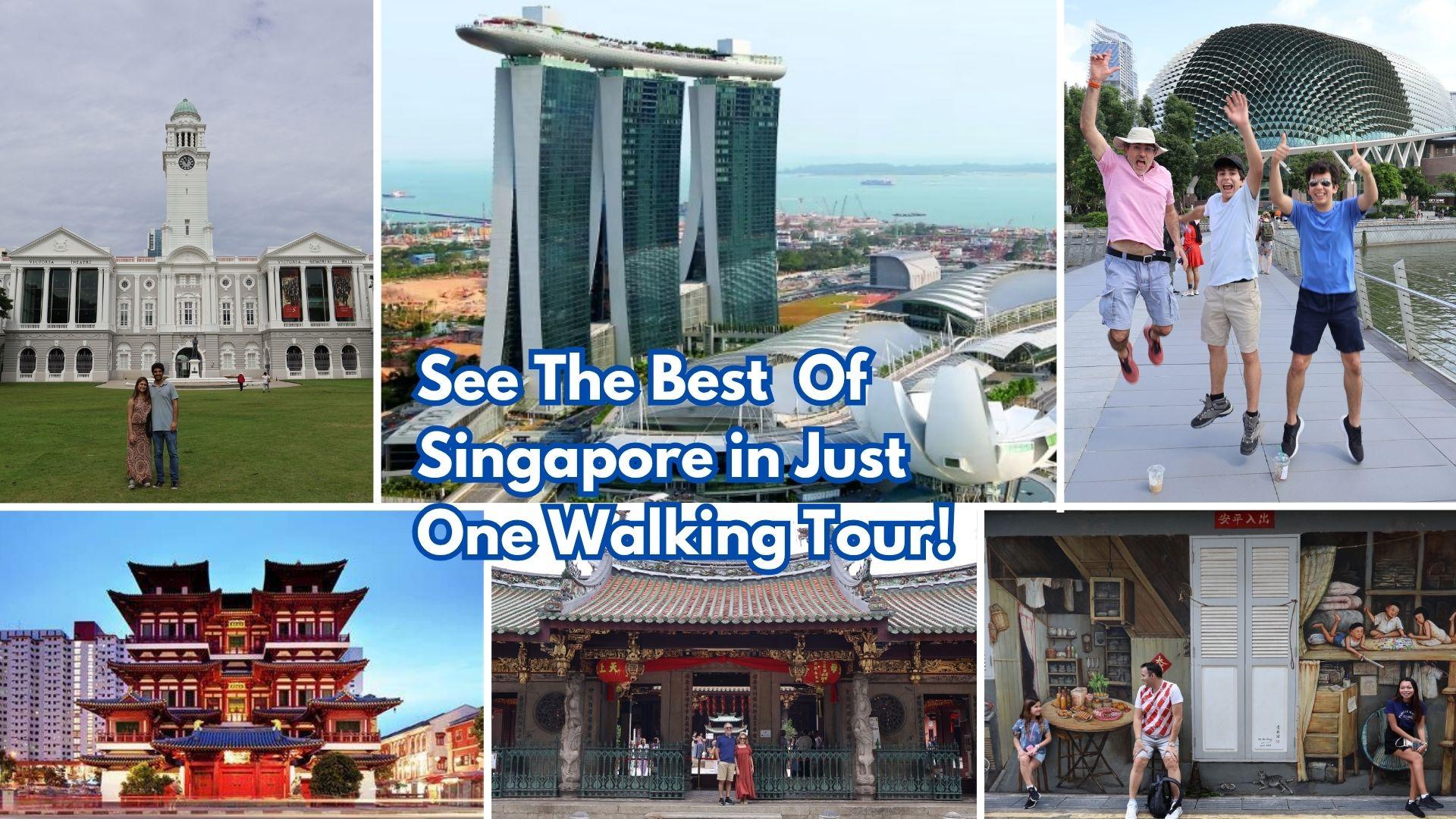Singapore: Chinatown, Civic District, Marina Bay Walk Tour – Singapore