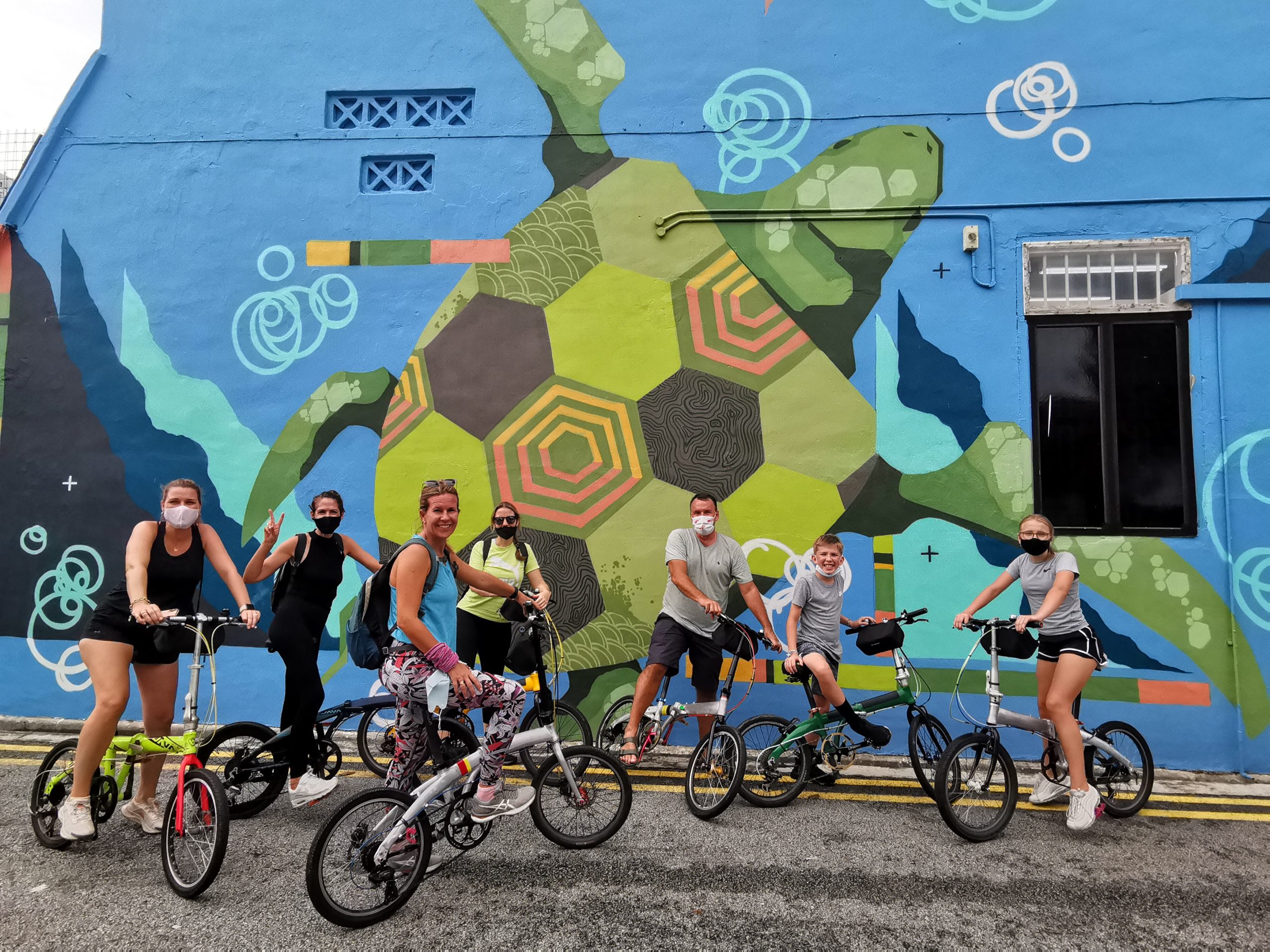 Singapore: Food and Bike Tour: Katong District – Singapore