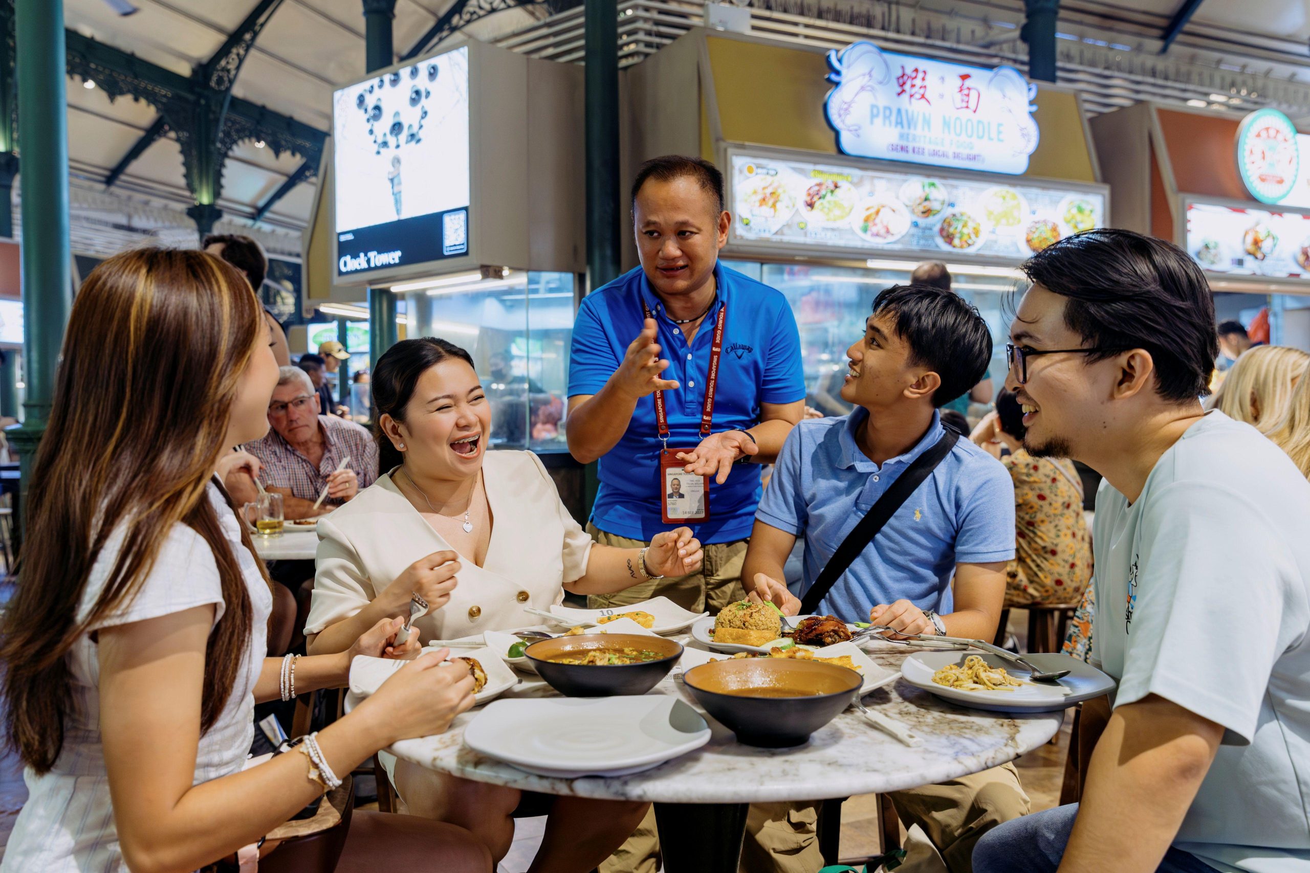 Singapore: Hawker Center Street Food Tour with Guide – Singapore