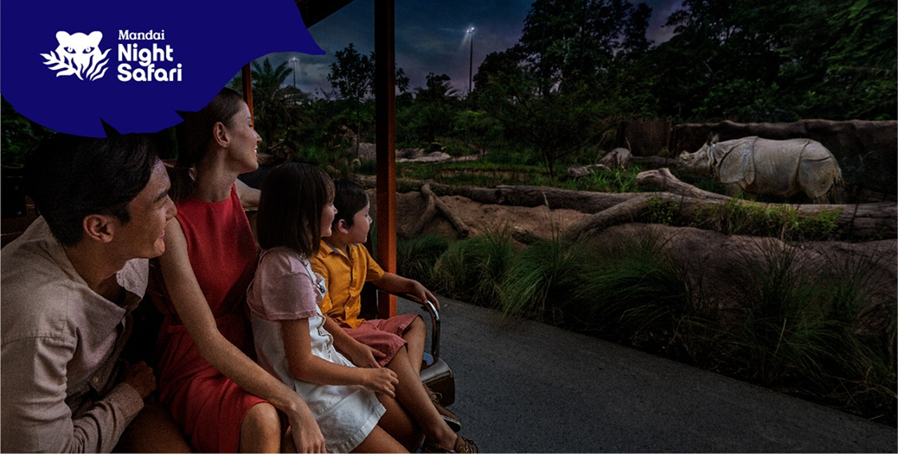 Singapore: Night Safari Entry Ticket with Tram Ride – Singapore