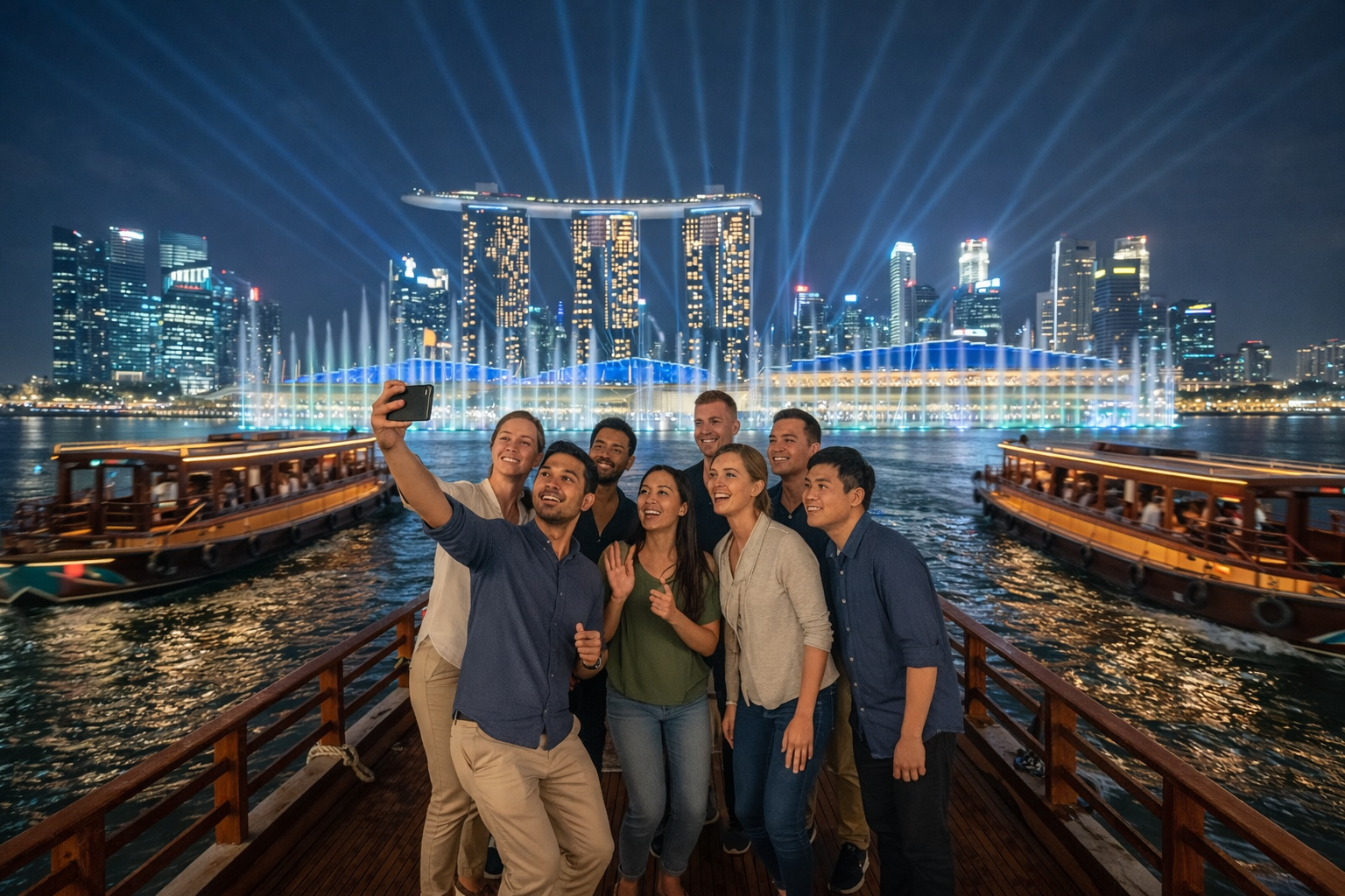 Singapore: Starry Night Cruise, Garden Rhapsody & Spectra – Singapore