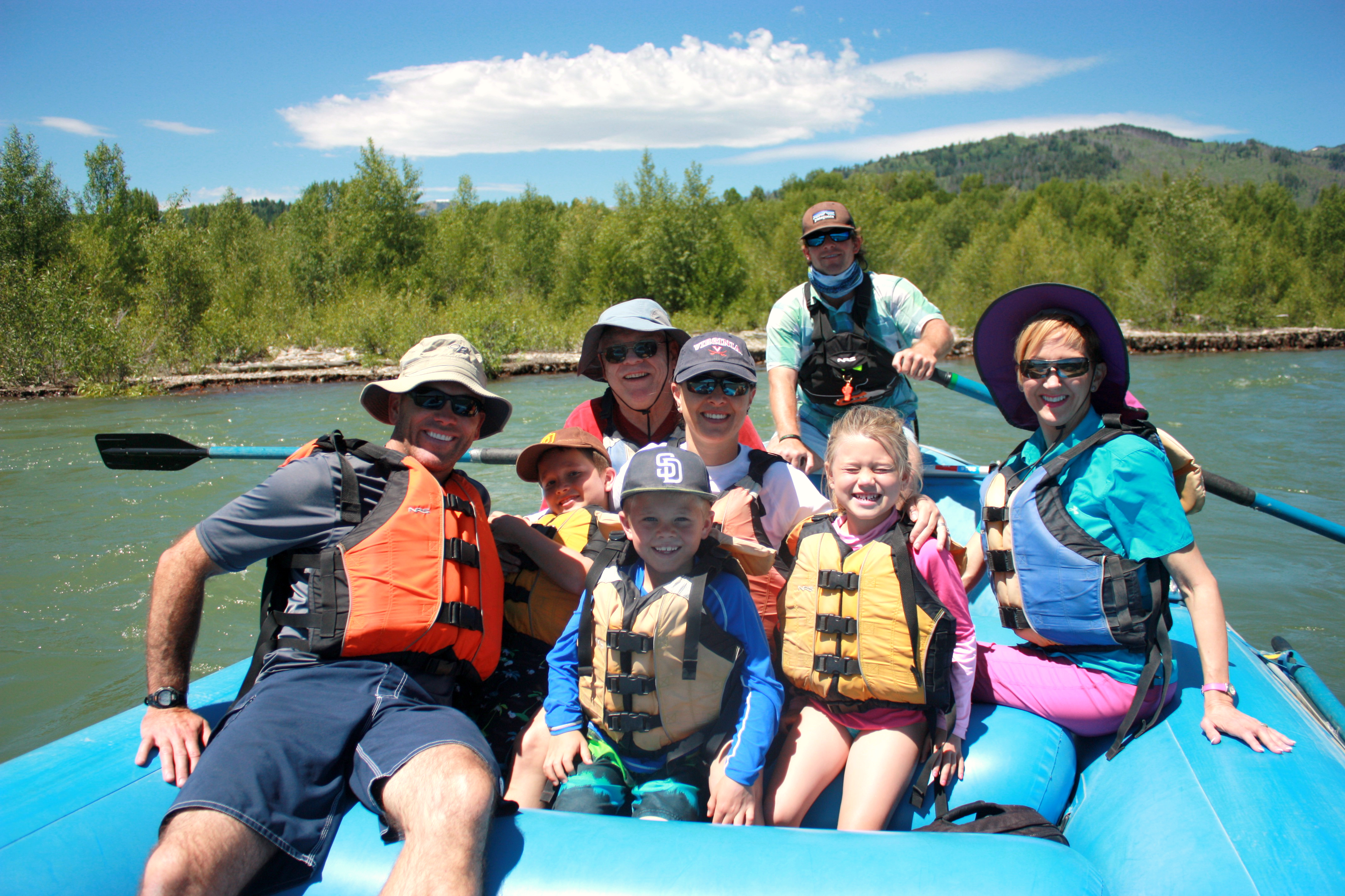 Snake River: 13-Mile Scenic Float with Teton Views – Gros Ventre Range, Wyoming