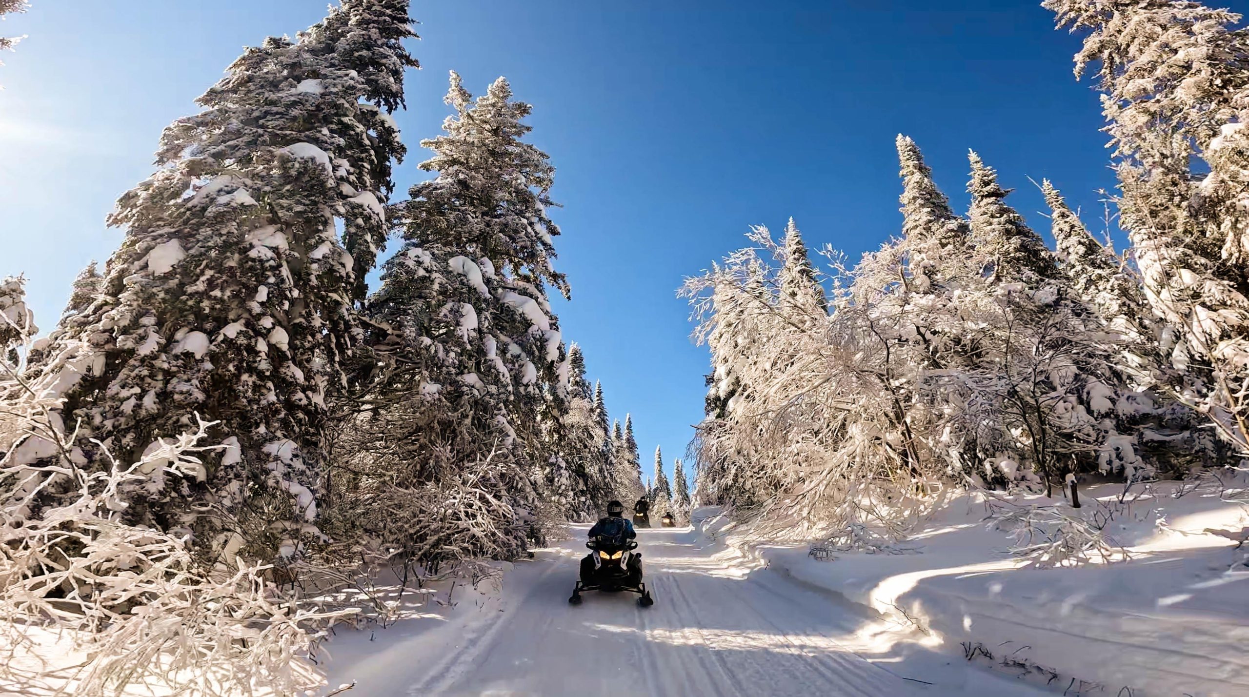Snowmobiling Upper Laurentians 2hrs near Mont-Tremblant – Mont-Tremblant, Canada