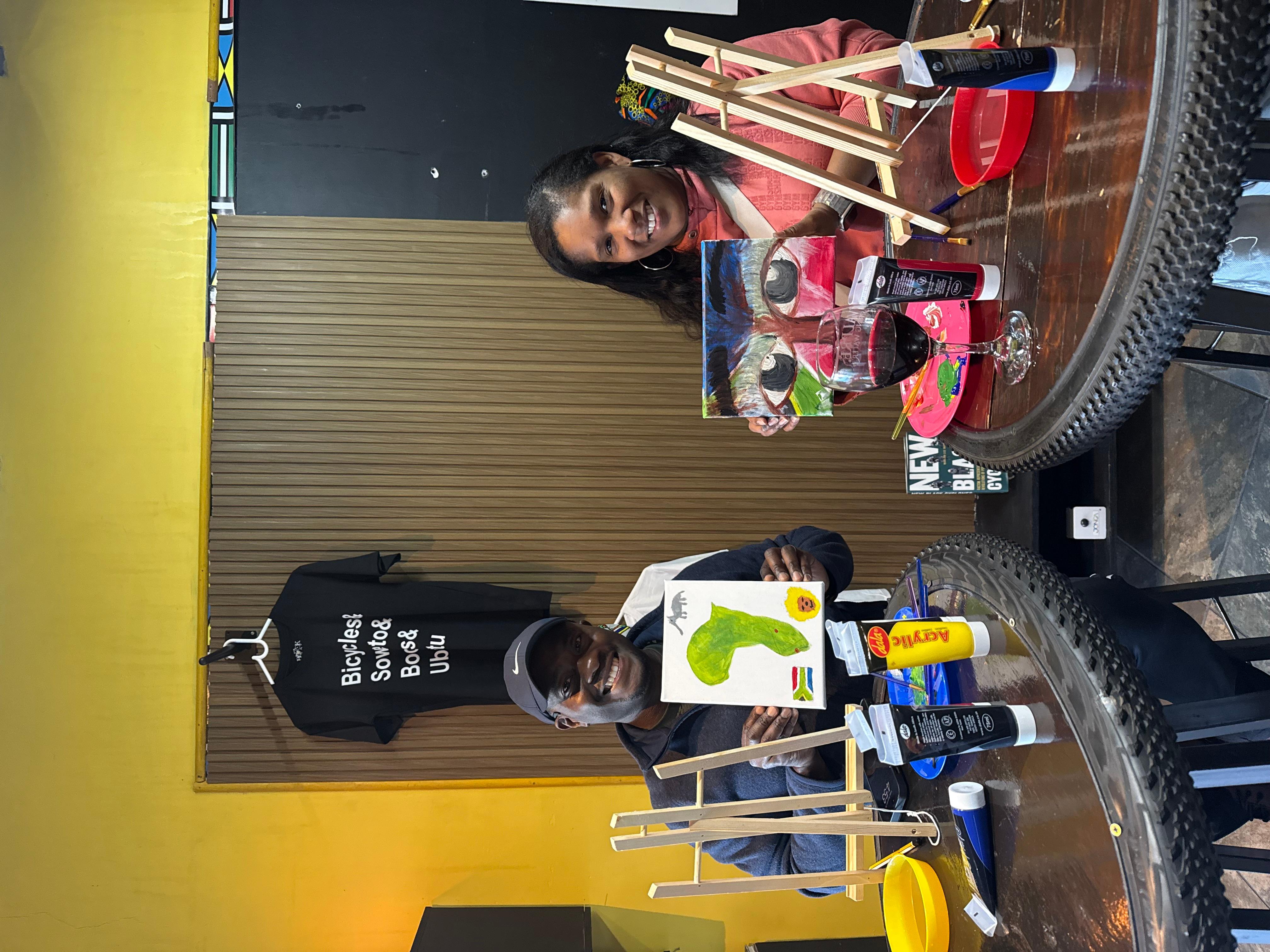 Soweto: Sip & Paint Walking Tour & Take Home a Canvas – Johannesburg, South Africa