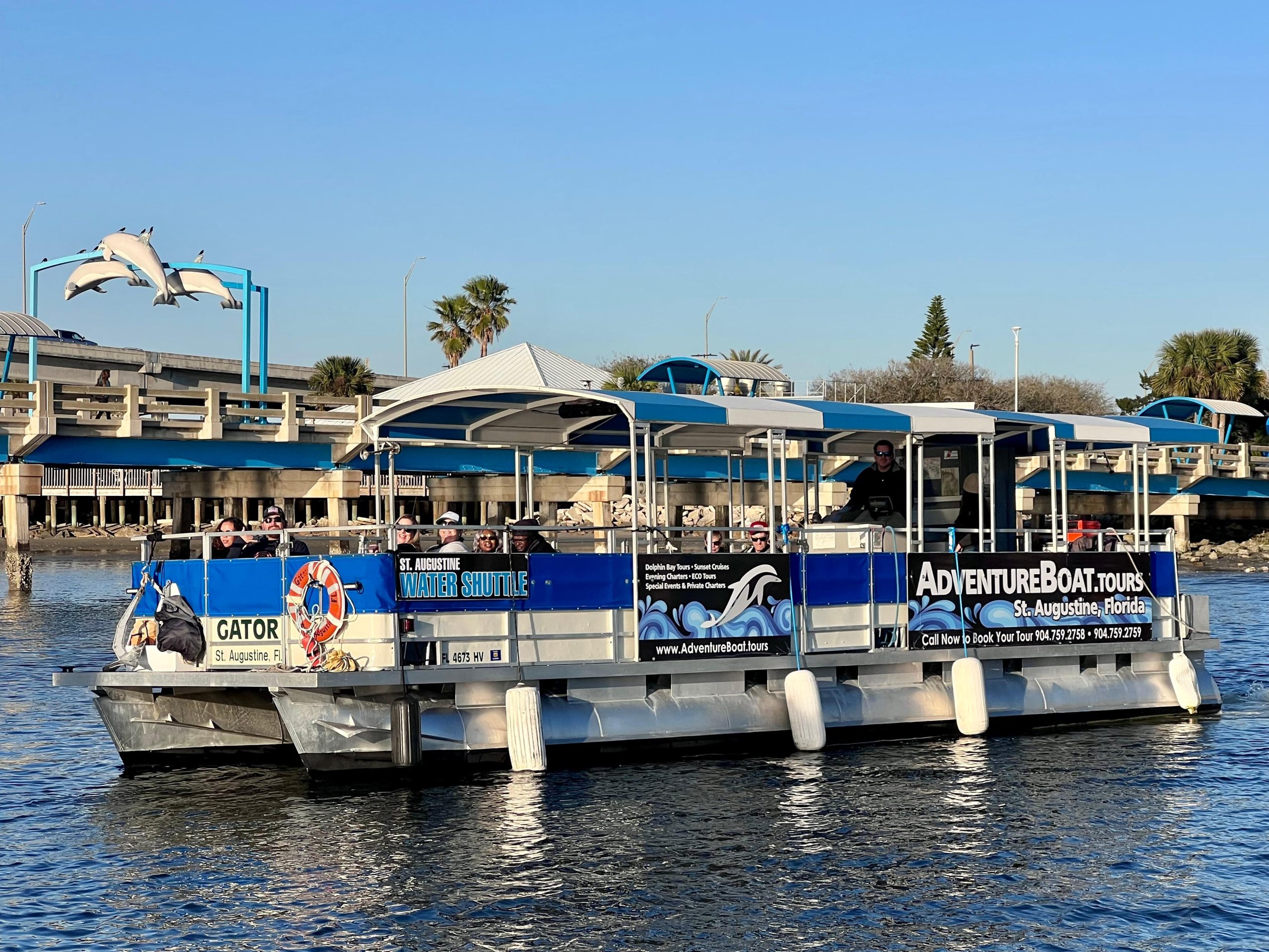 St. Augustine: Dolphin Tails & History Cruise – St. Augustine, Florida