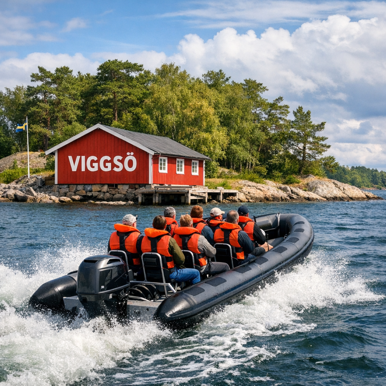 Stockholm: ABBA Tour with Boat Trip to Viggsö and Meal – Stockholm, Sweden