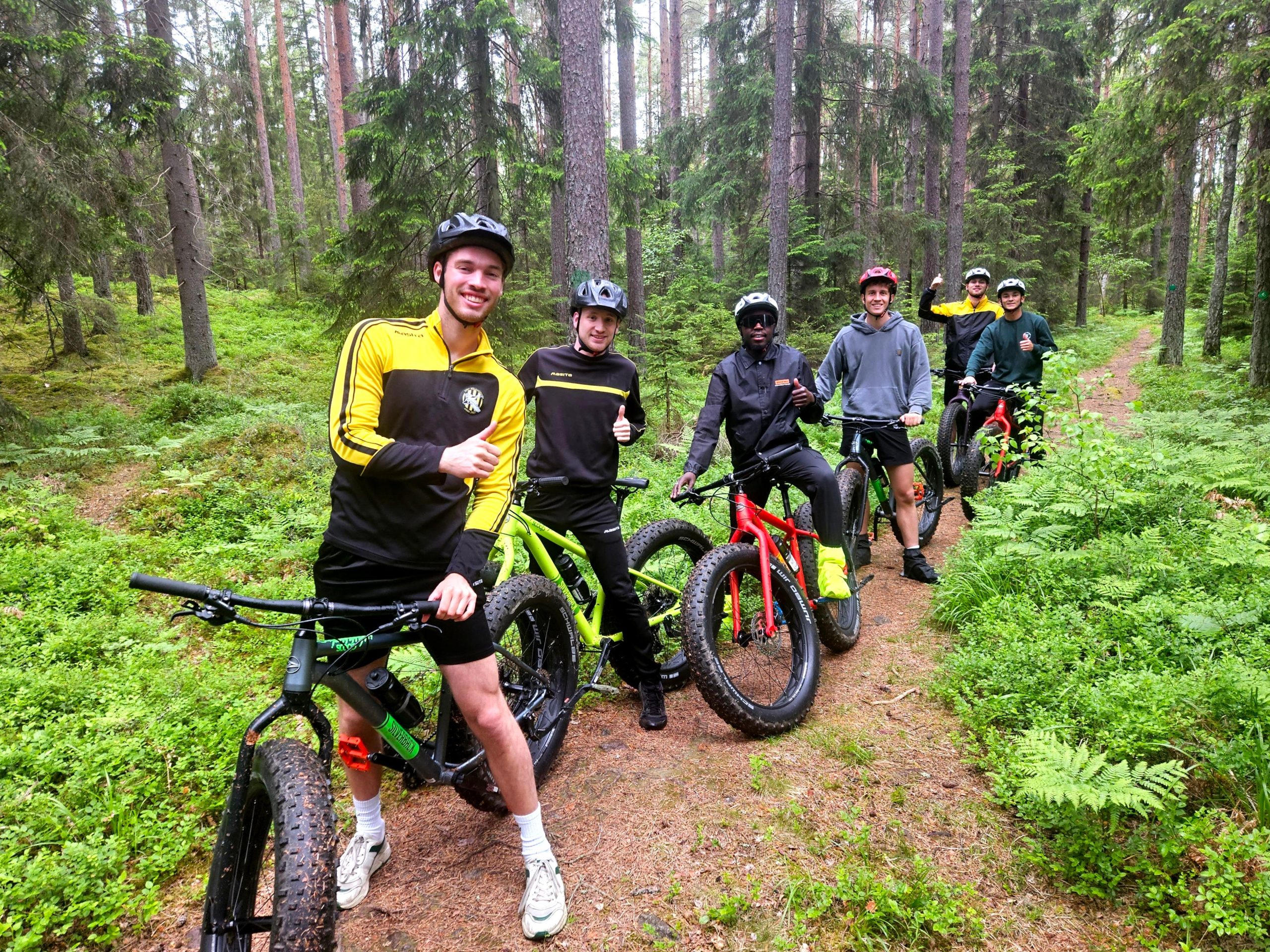 Stockholm: Fat Bike Forest Adventure with Lunch and Sauna – Sollentuna, Sweden