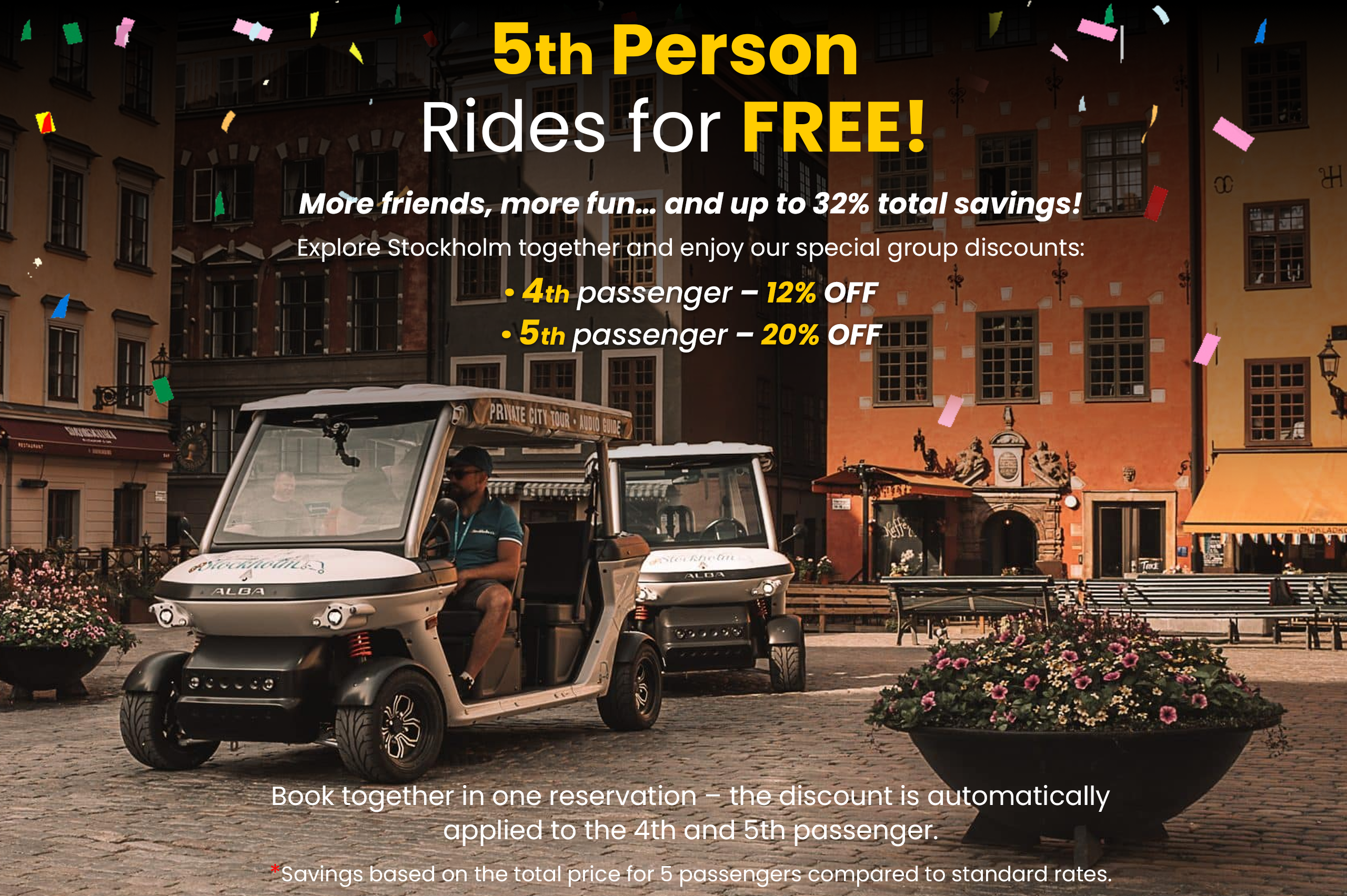Stockholm Private Golf Cart Tours – Stockholm, Sweden