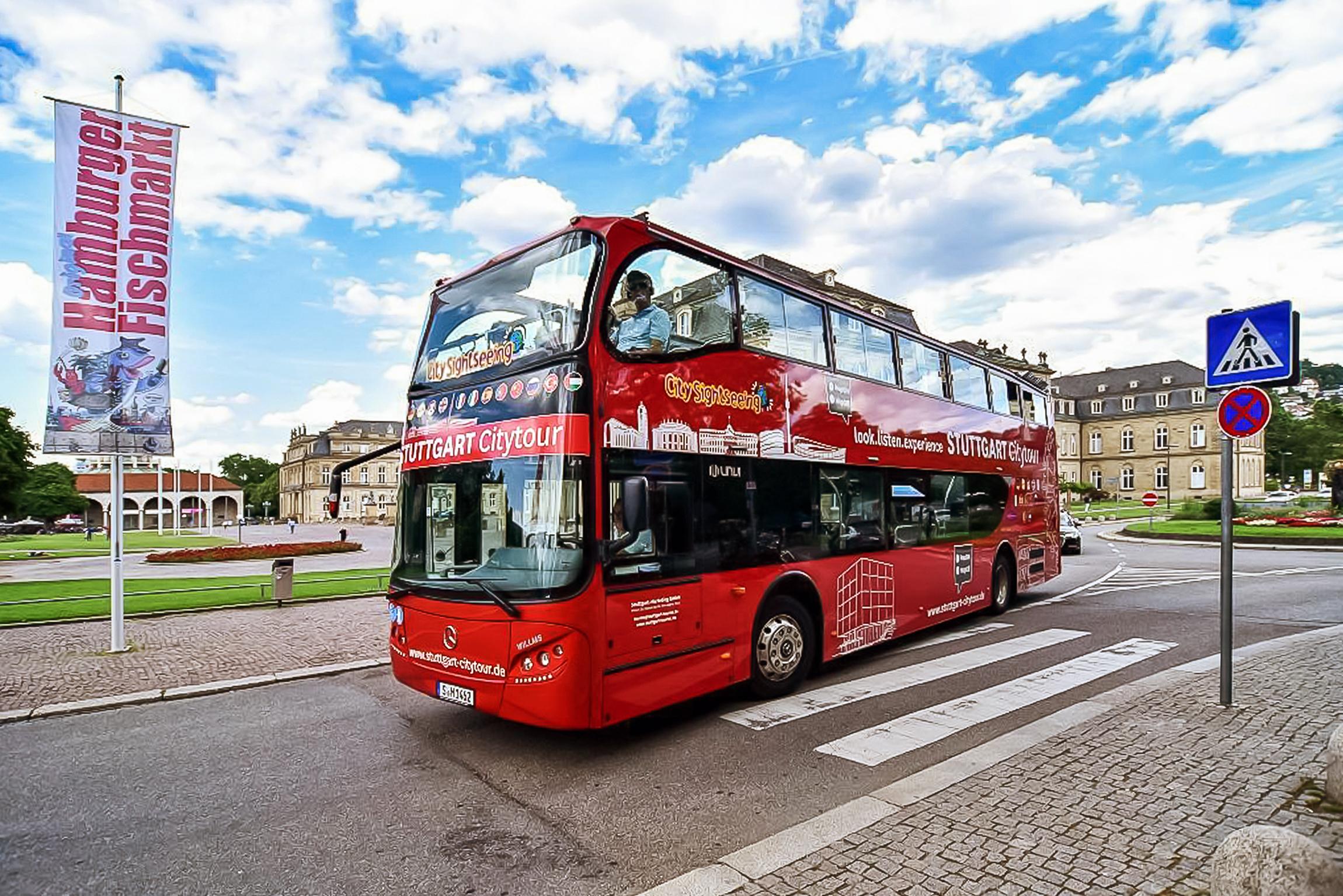 Stuttgart 24-Hour Hop-On Hop-Off Sightseeing Bus Tour – Stuttgart, Germany
