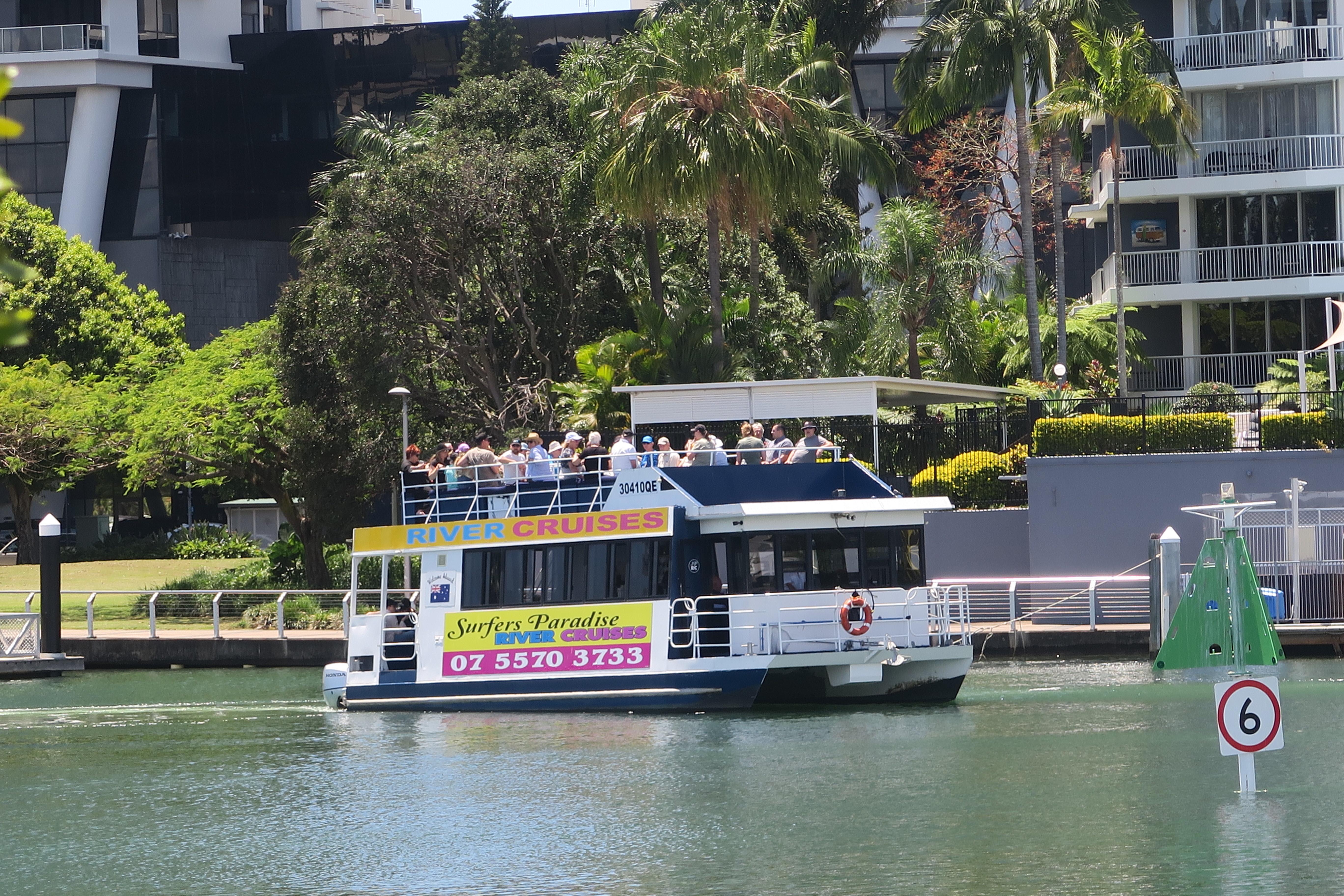 Surfers Paradise: Sightseeing Midday River and Canal Cruise – Gold Coast, Australia