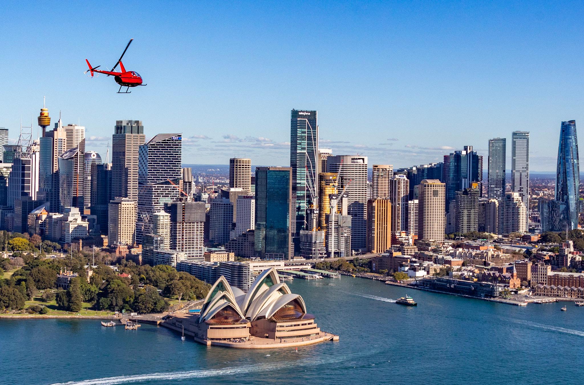 Sydney Harbour: 20 Minute Private Helicopter Flight for 2 – Sydney, Australia