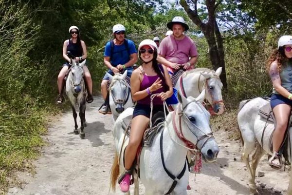 Tamarindo: Zip Line, Horseback Riding & Natural Spa Day Tour – Rincón de la Vieja Volcano, Costa Rica