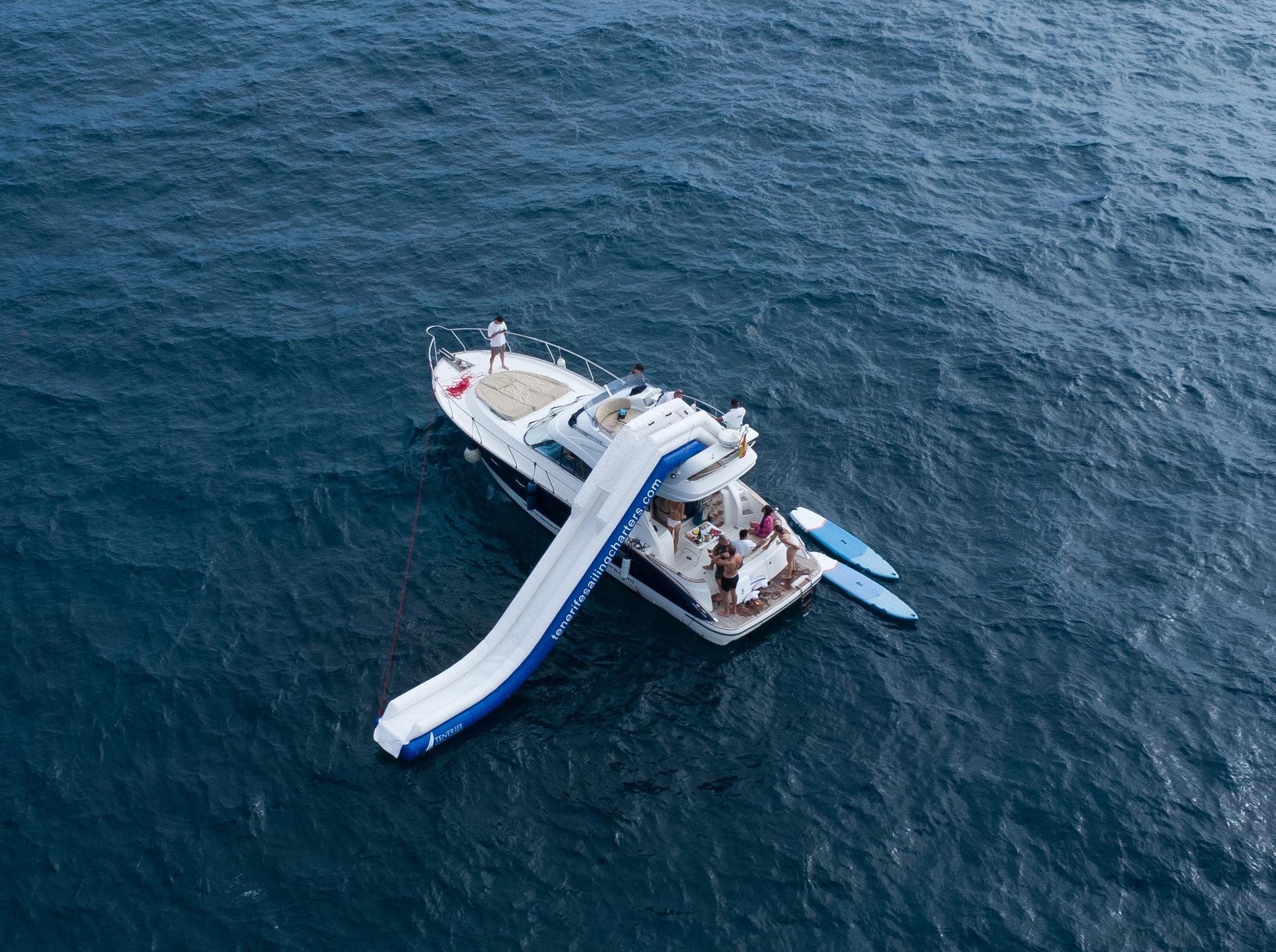 Tenerife: 2, 3 & 4 Hour Private Luxury Motorboat Charter – Costa Adeje, Spain